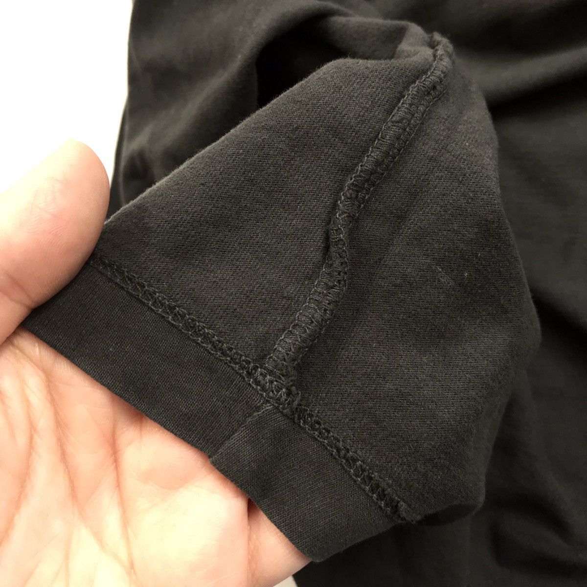 Rhude RHUDE LOGO RIGARETTE WASHED BLACK LONG T-SHIRT Size US L / EU 52-54 / 3 - 7 Thumbnail
