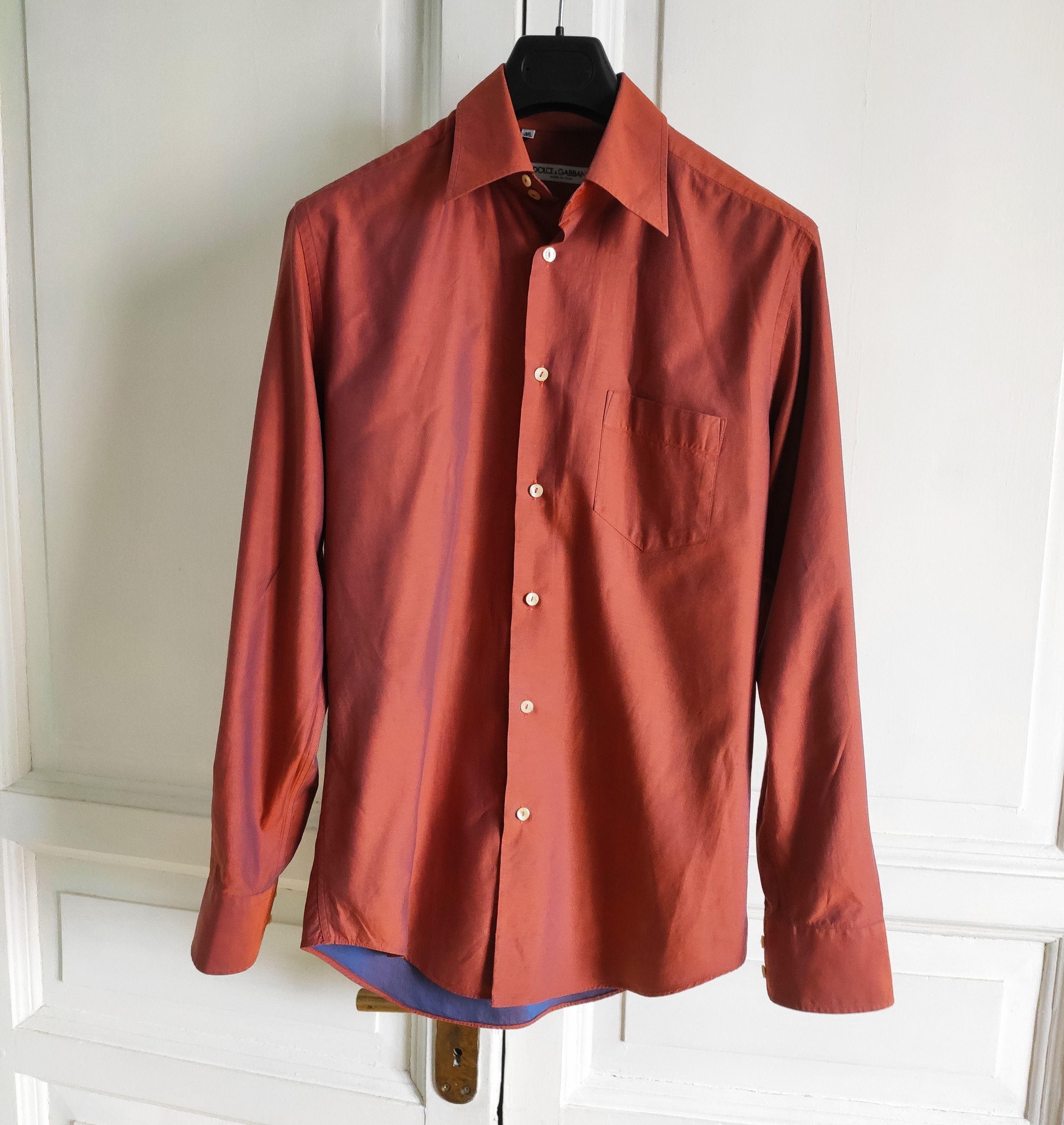 Dolce & Gabbana GRAIL! Iridescent color shirt. Size US M / EU 48-50 / 2 - 1 Thumbnail