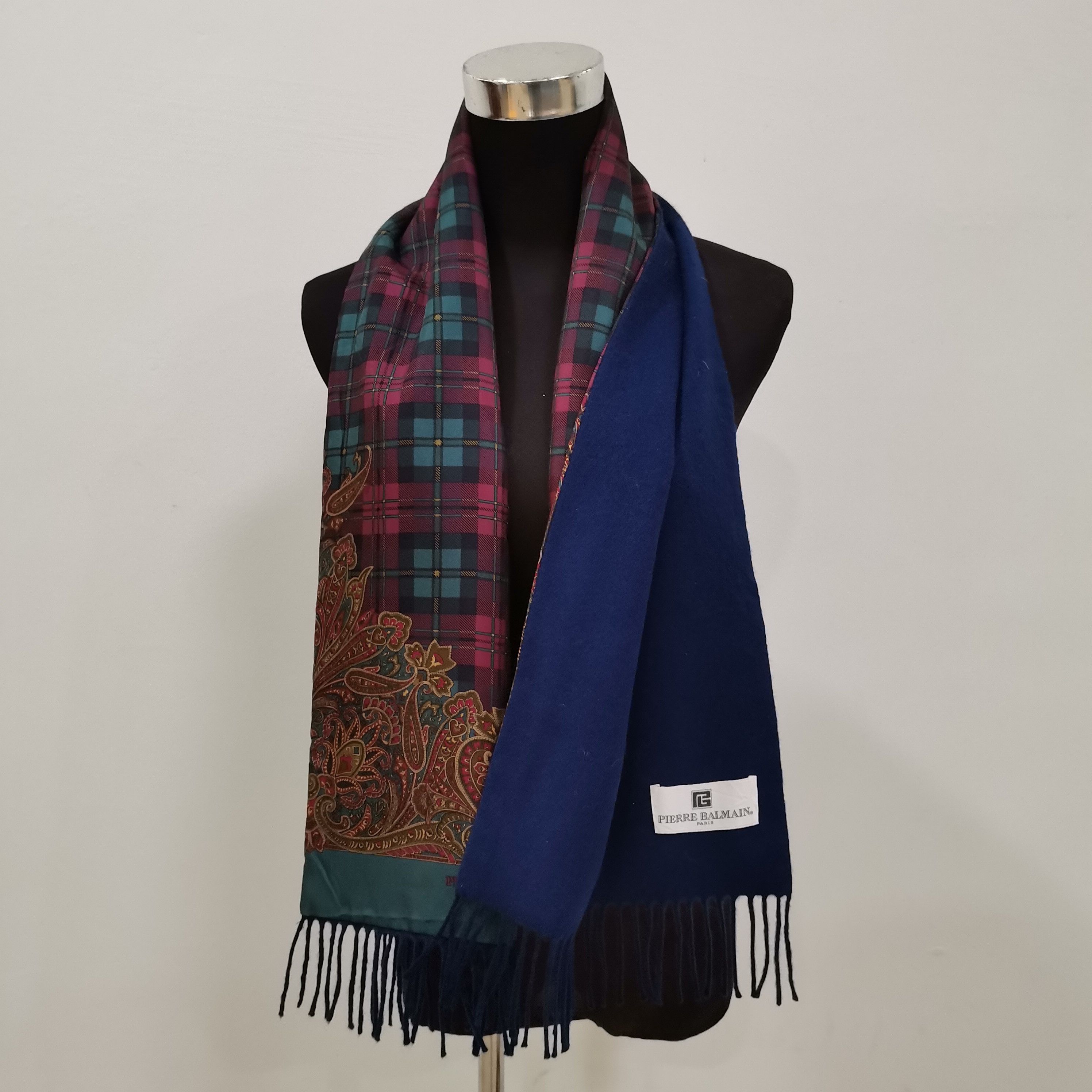 Pierre Balmain Scarf Neckwear Silk/Wool