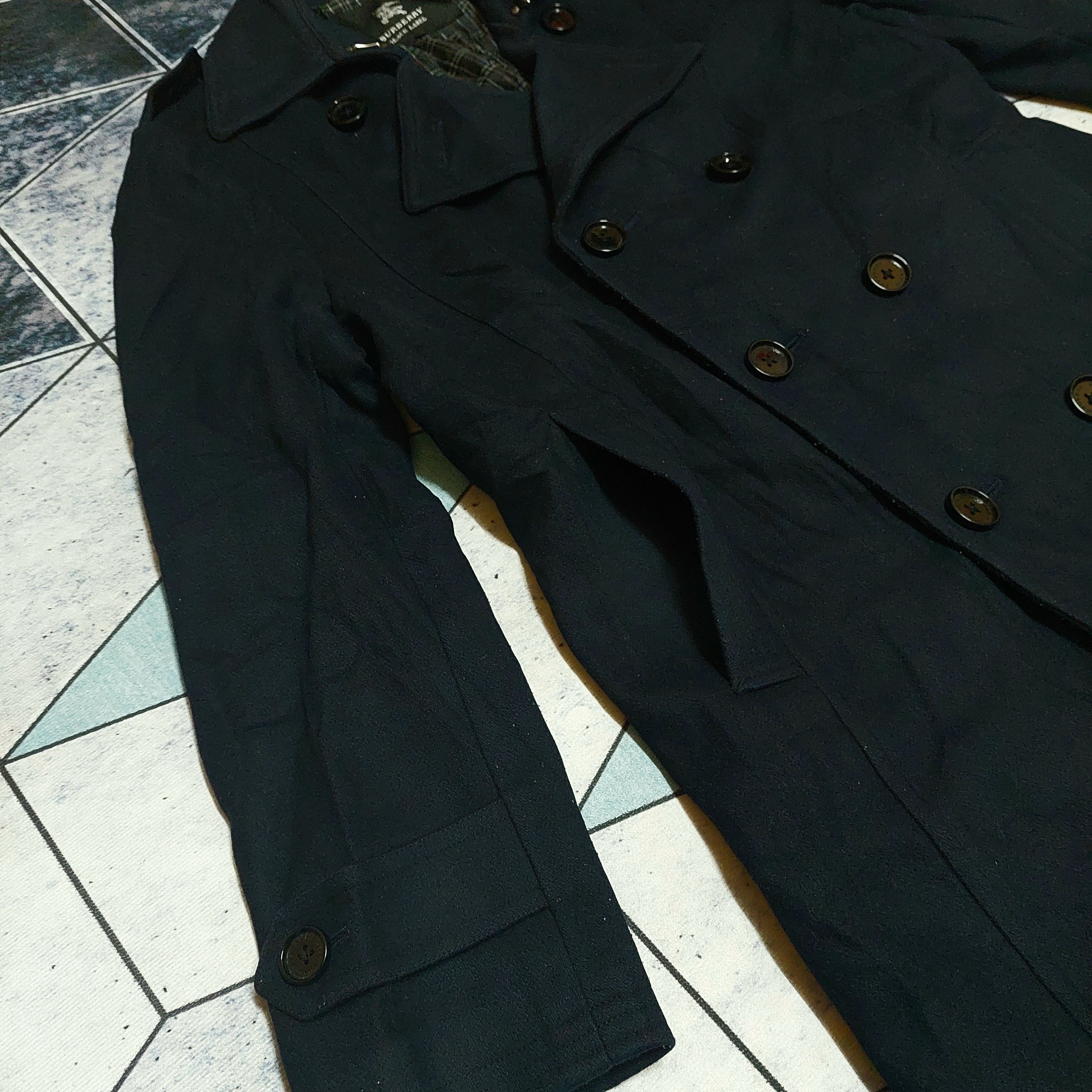 Burberry Burberry Trenchcoat Black Label Button Up Size US L / EU 52-54 / 3 - 6 Thumbnail