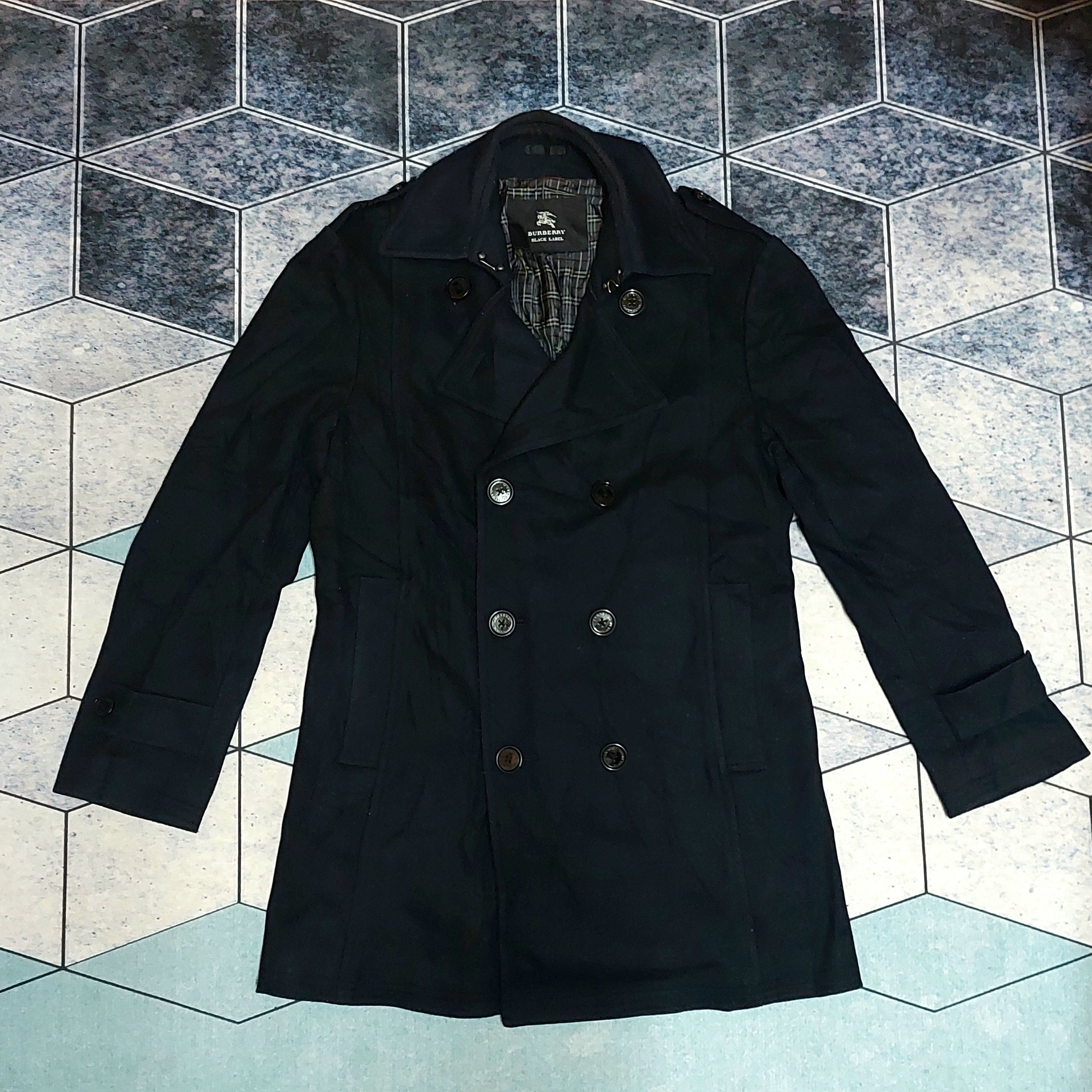 Burberry Burberry Trenchcoat Black Label Button Up Size US L / EU 52-54 / 3 - 7 Thumbnail