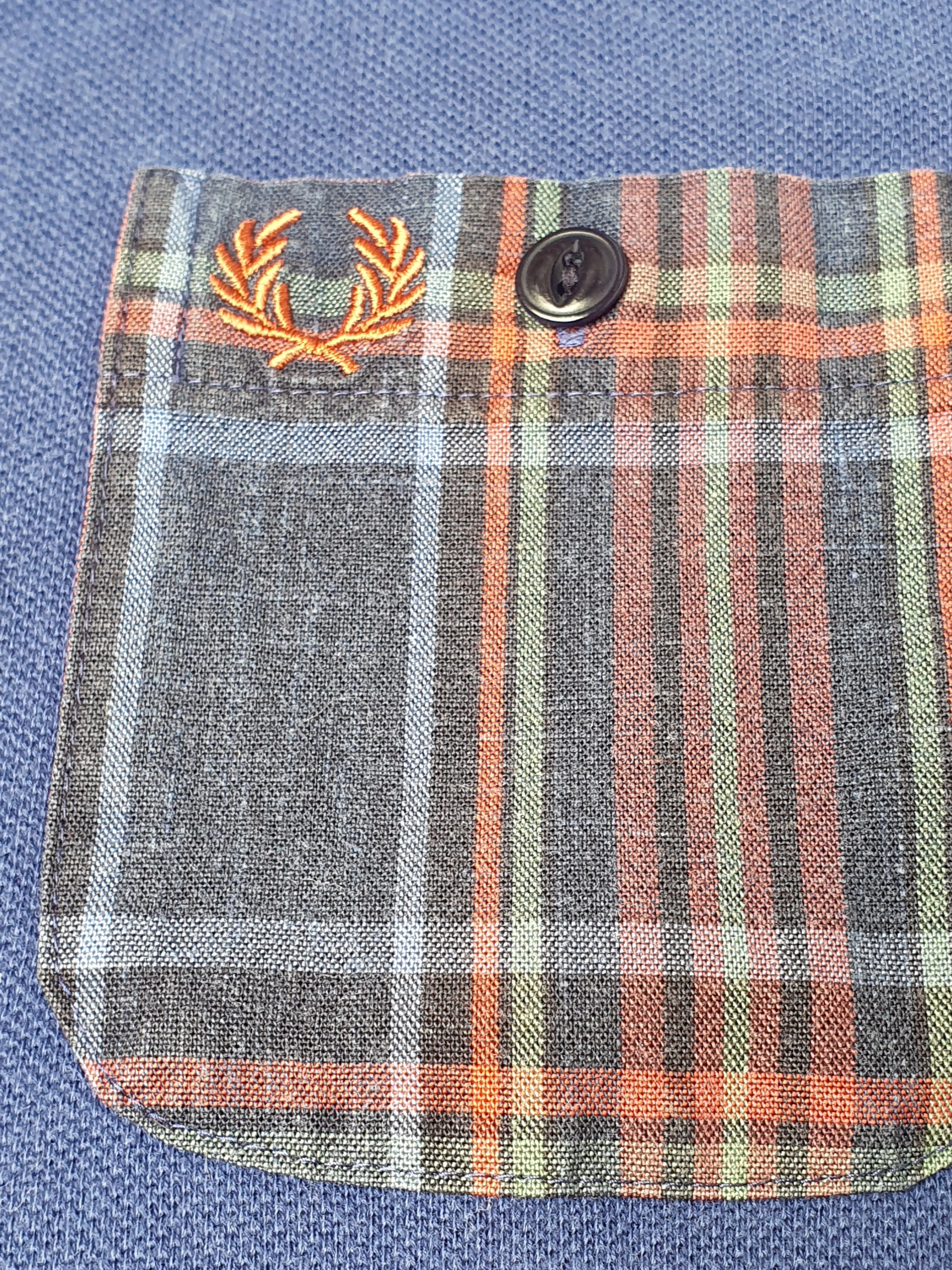Fred Perry Fred Perry pocket Polo/Golf blue t-shirt,size L Size US L / EU 52-54 / 3 - 5 Thumbnail