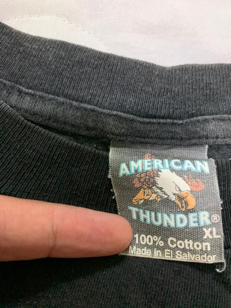 Vintage Vintage Amerian Thunder Native Red Indian Mother Size US XL / EU 56 / 4 - 6 Thumbnail