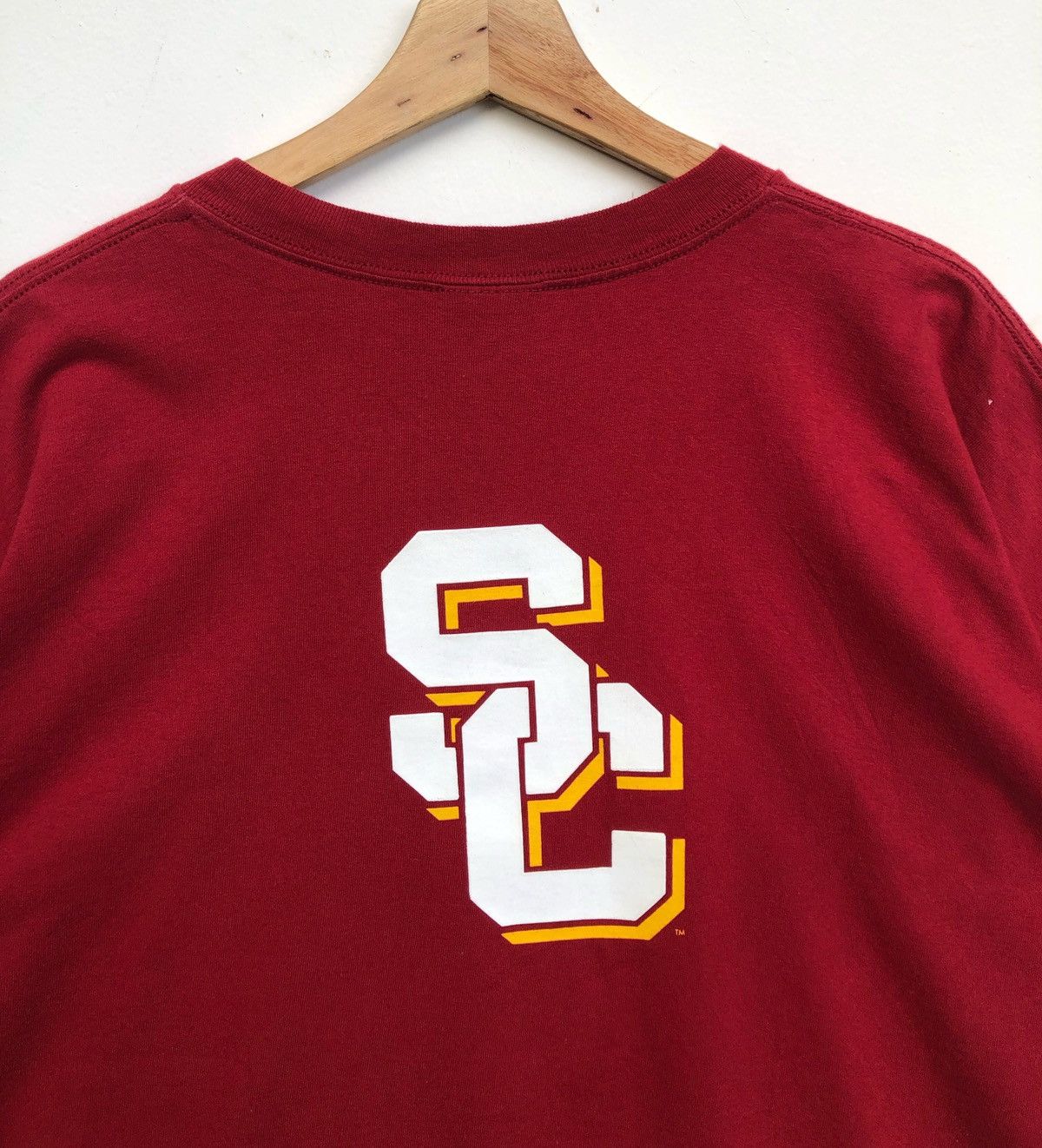 Nike Nike Usc trojans team printed crewneck Size US XL / EU 56 / 4 - 4 Thumbnail