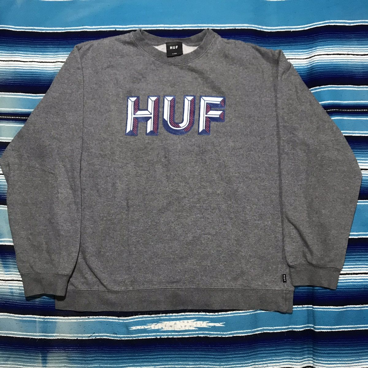 Huf × Streetwear × Vintage vintage huf sweashirt | Grailed