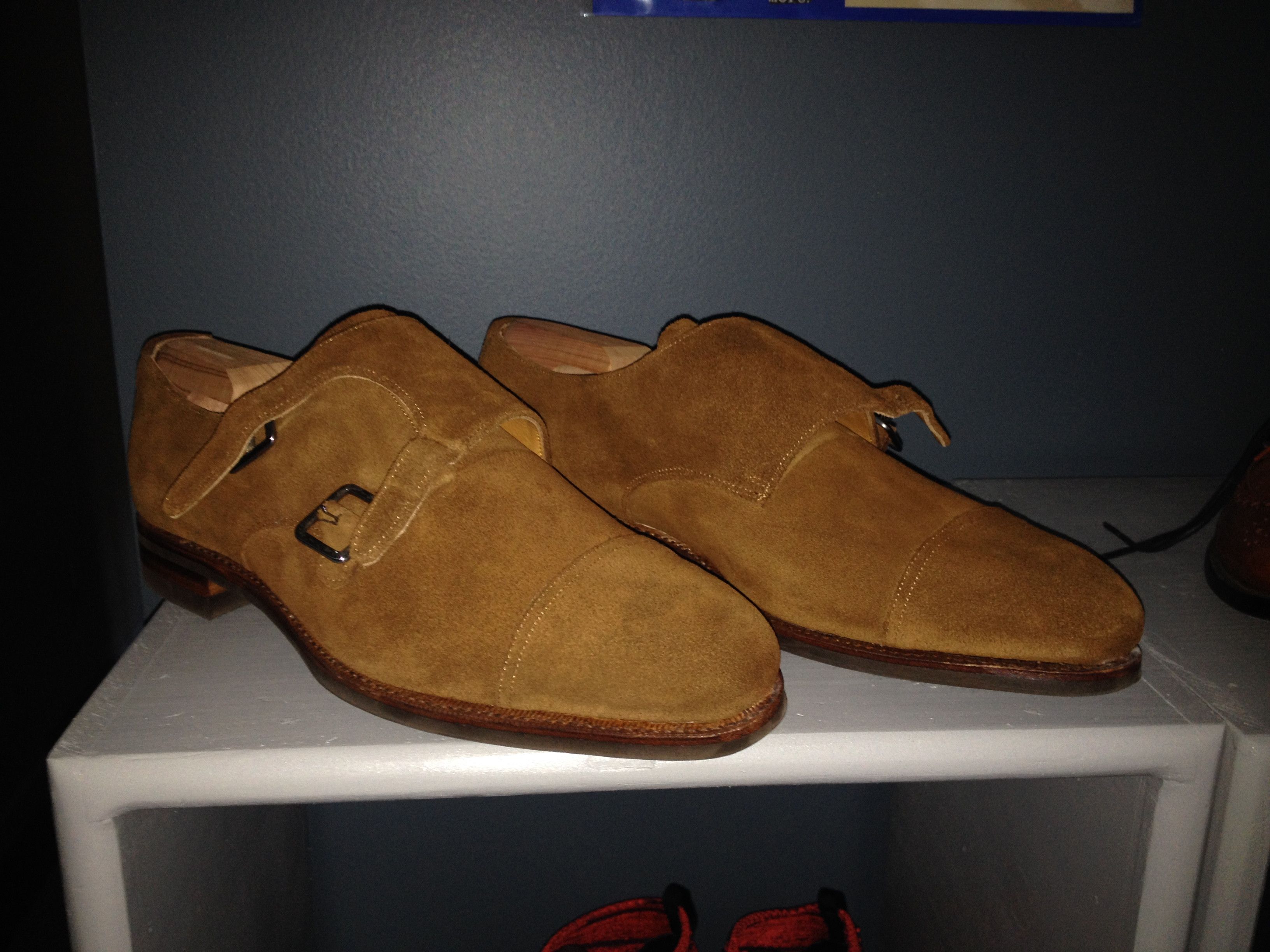 Rapello Suede Double Monk