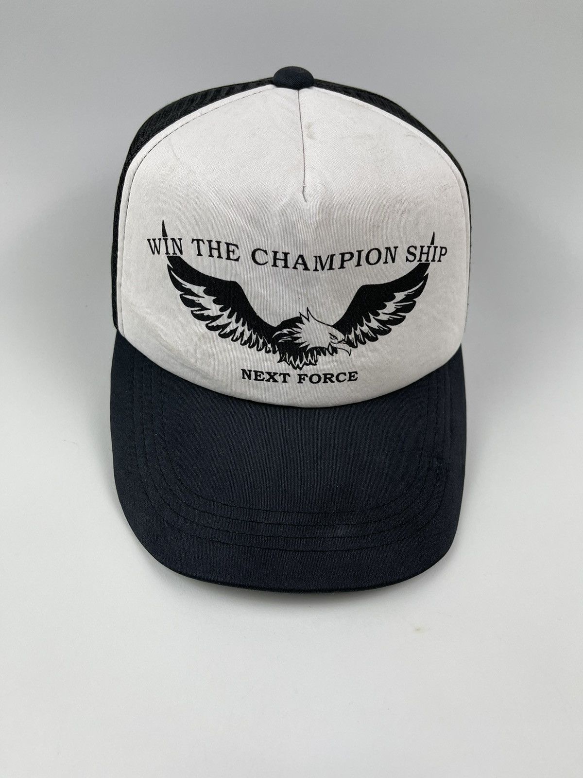 Japanese Brand Win The Champion Ship Next Force Trucker Hat Size ONE SIZE - 1 Thumbnail