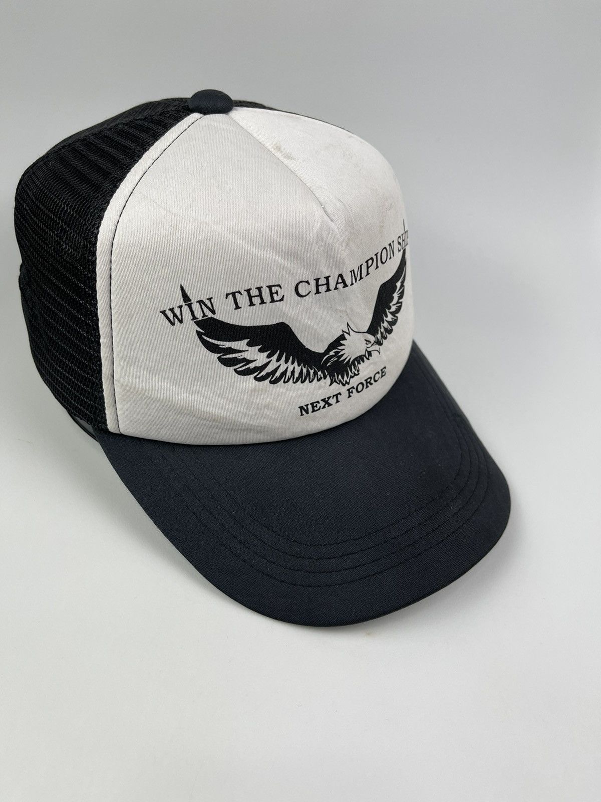 Japanese Brand Win The Champion Ship Next Force Trucker Hat Size ONE SIZE - 3 Thumbnail