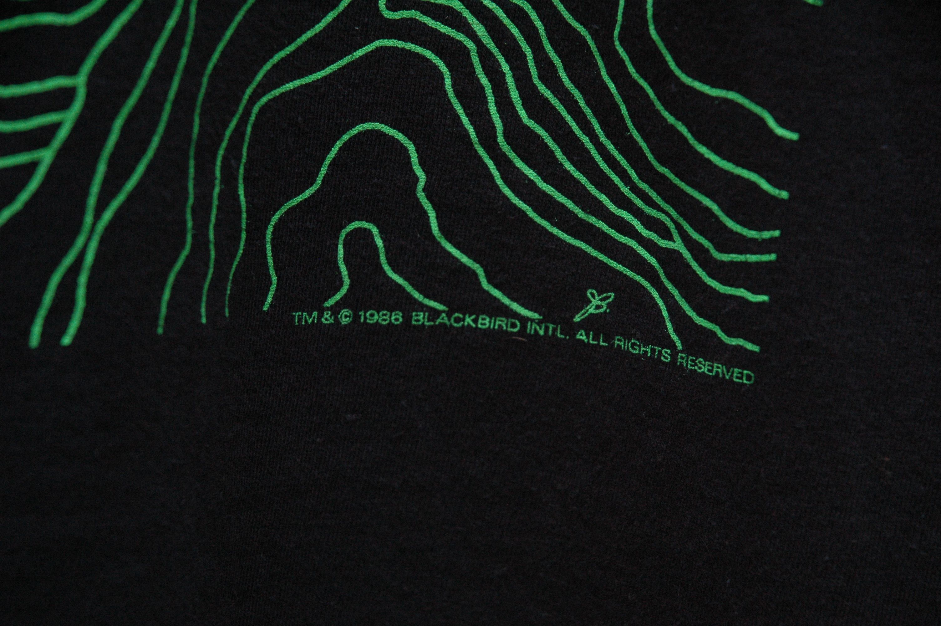 Champion 1986 Champion Vintage Made in USA x Tuff Ones Blackbird Size US M / EU 48-50 / 2 - 4 Thumbnail