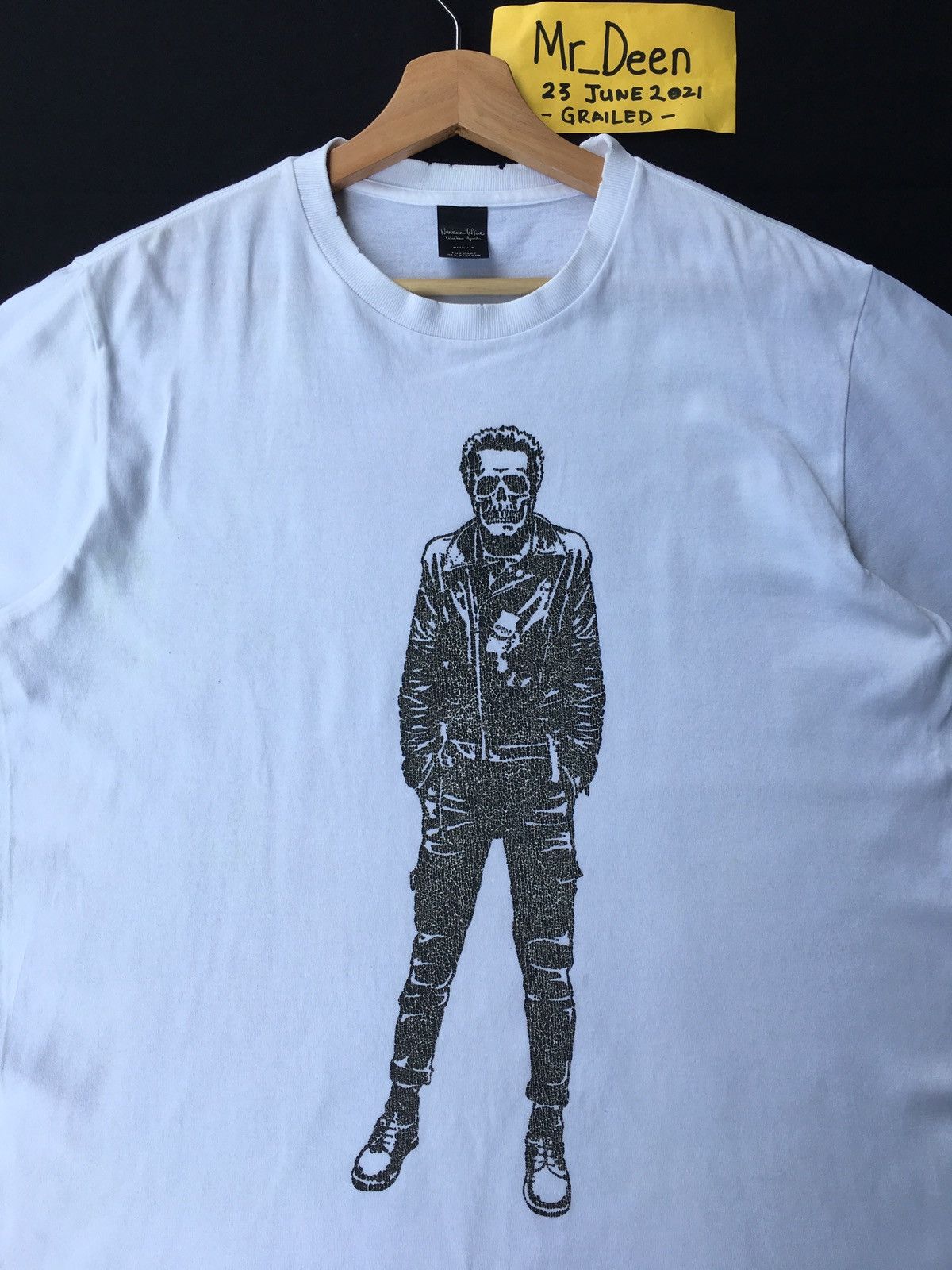 Number (N)ine Rare Number (N)ine SKULL JOE STRUMMER TEE Size US L / EU 52-54 / 3 - 5 Thumbnail