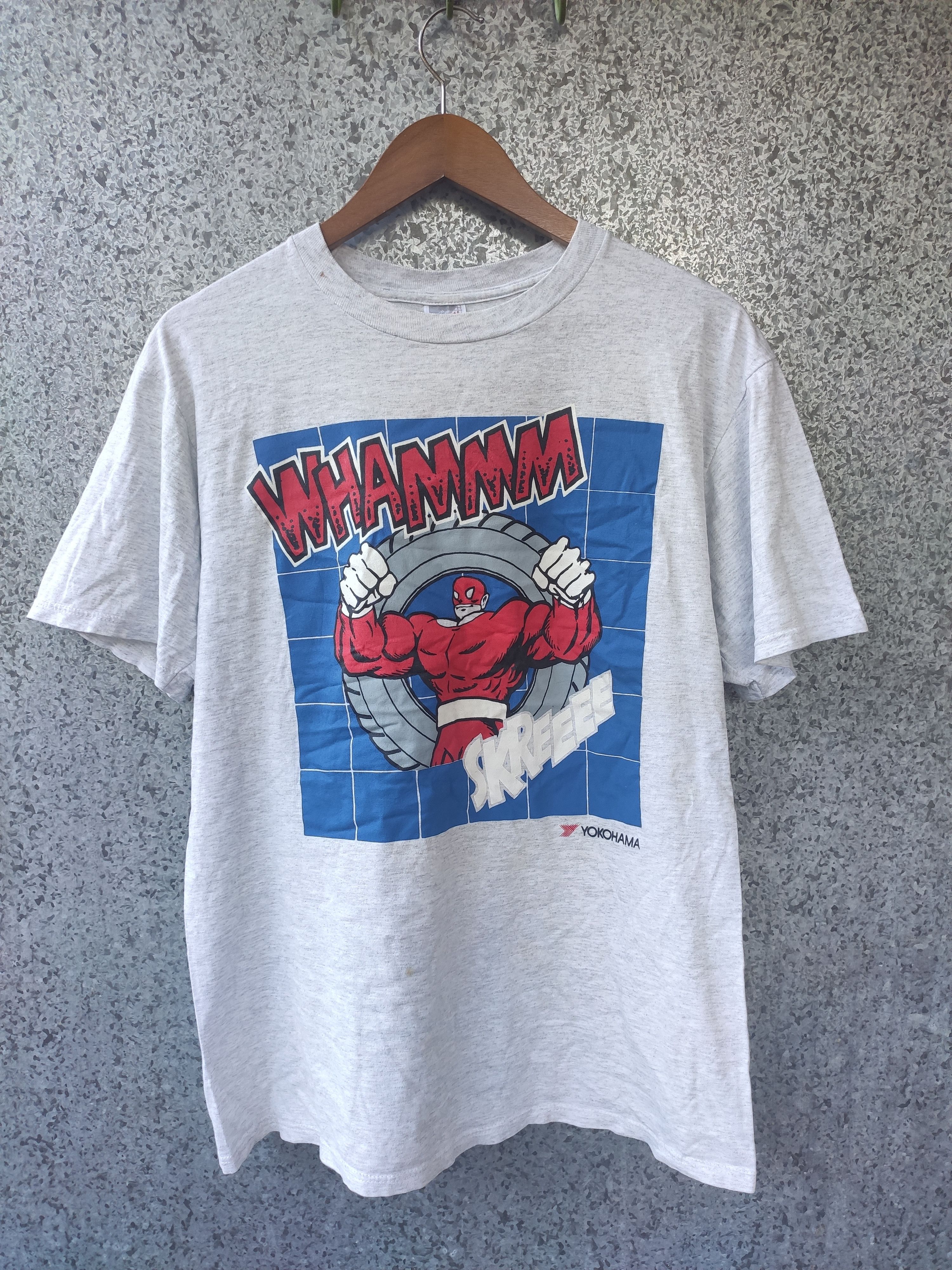 Sports Specialties 🔥 Vintage 90s Vintage Yokohama t shirt made in Usa Size US M / EU 48-50 / 2 - 1 Thumbnail