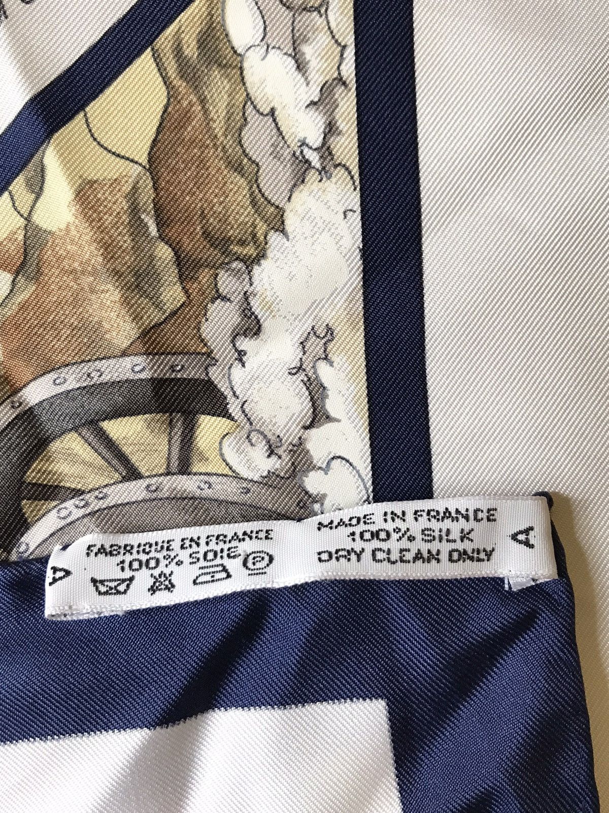 Hermes Paris The Russian Sledge or Public Carriage Scarf