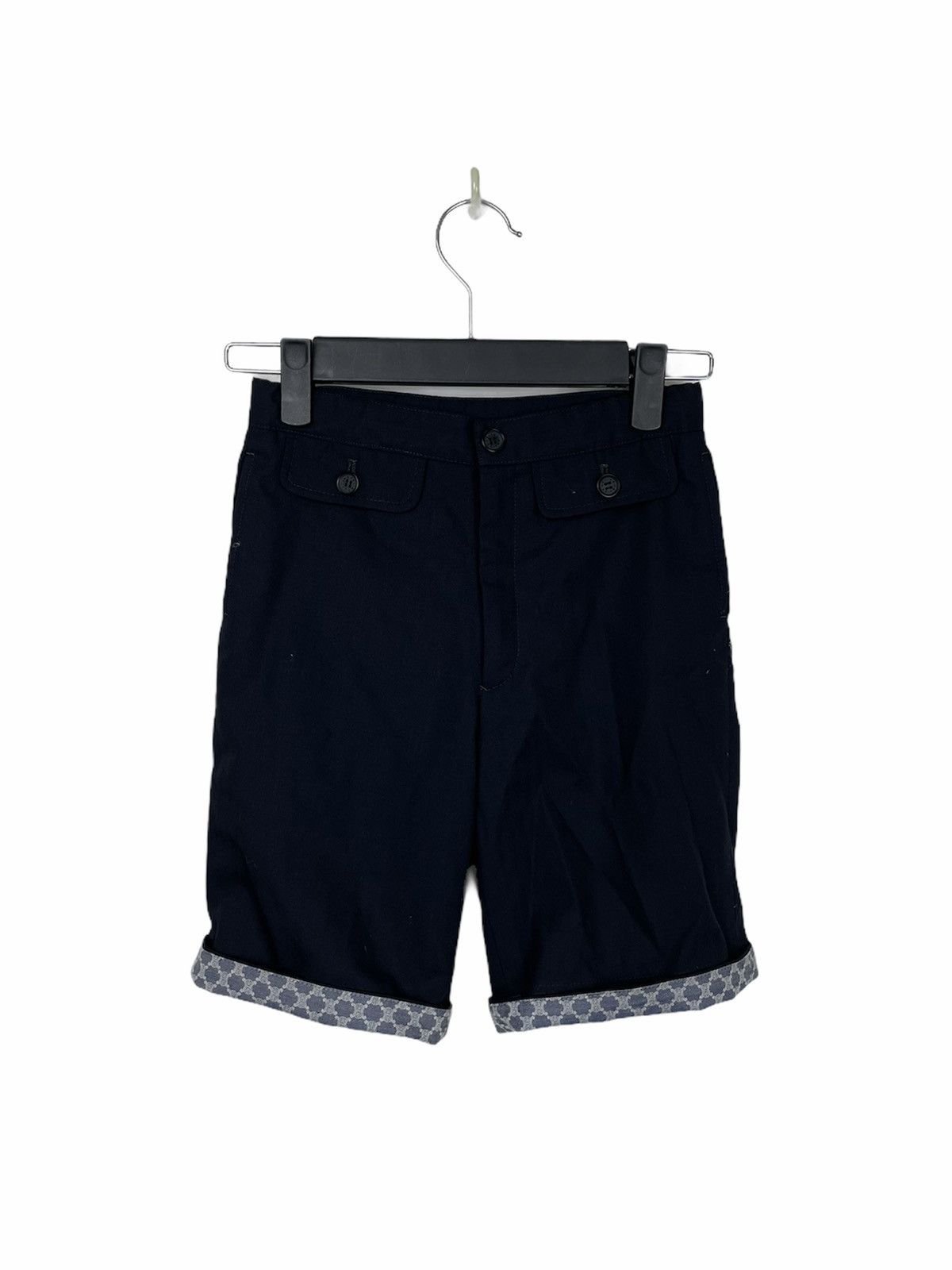 Celine CELINE Archive Shorts | Triomphe Hem - Japan Minimalist Size US 26 / EU 42 - 2 Thumbnail