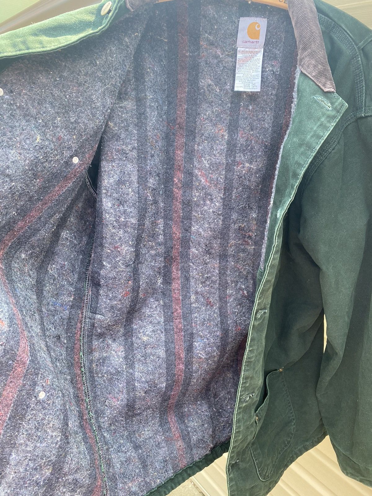 Carhartt Vintage Carhartt Chore Coat - Green Made In USA 90s Detroit Size US L / EU 52-54 / 3 - 5 Thumbnail
