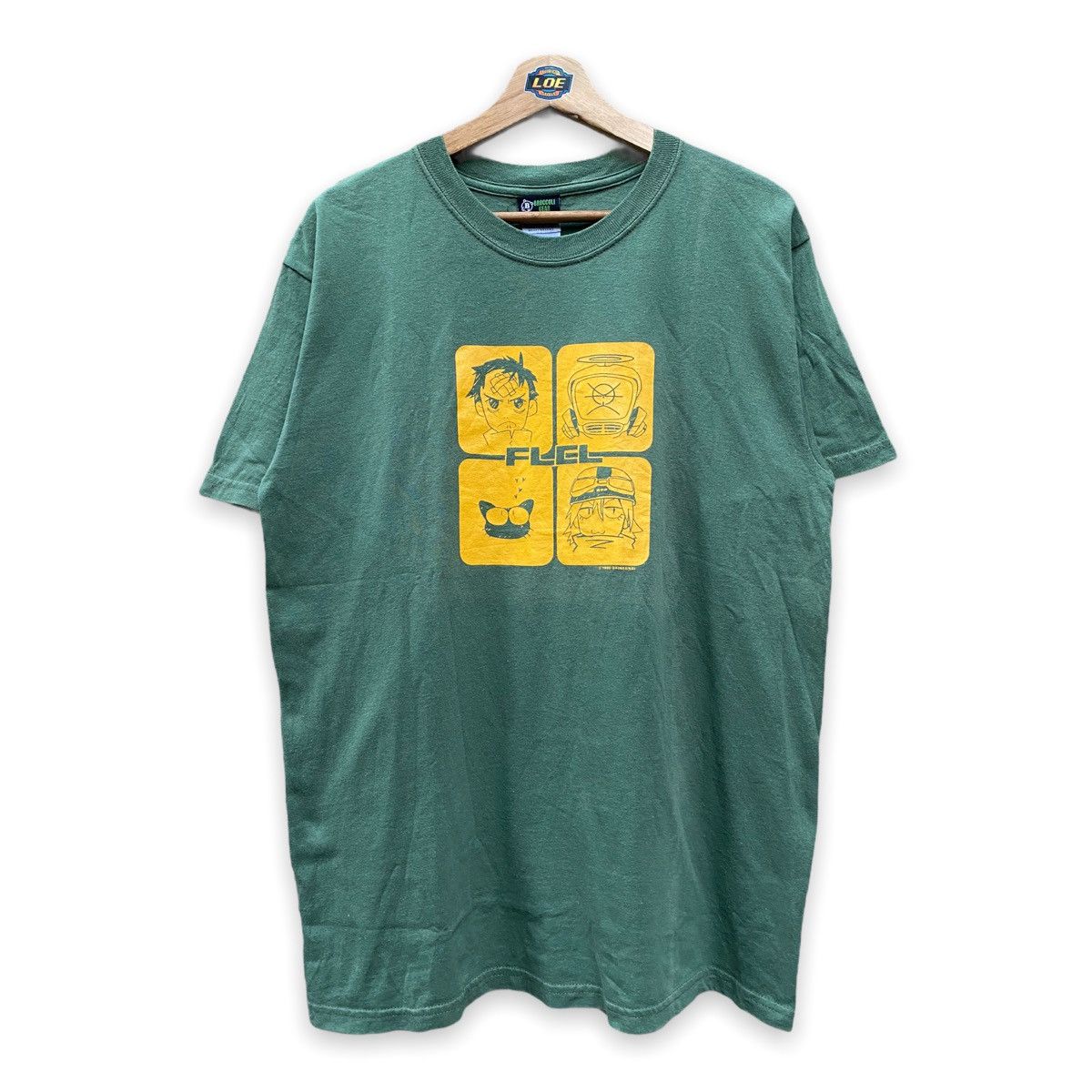 【希少✨】FLCL フリクリ アニメT イエロー 古着 M 70c21c23dd8a6b38866df3408dd109