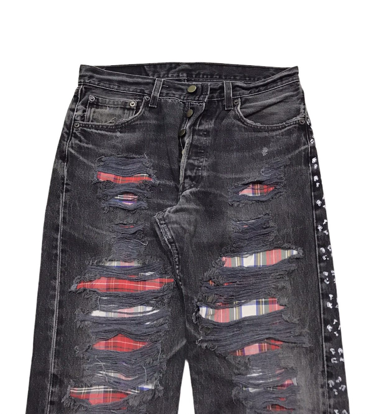 Japanese Brand Totalite Remake Jeans Size US 30 / EU 46 - 3 Thumbnail