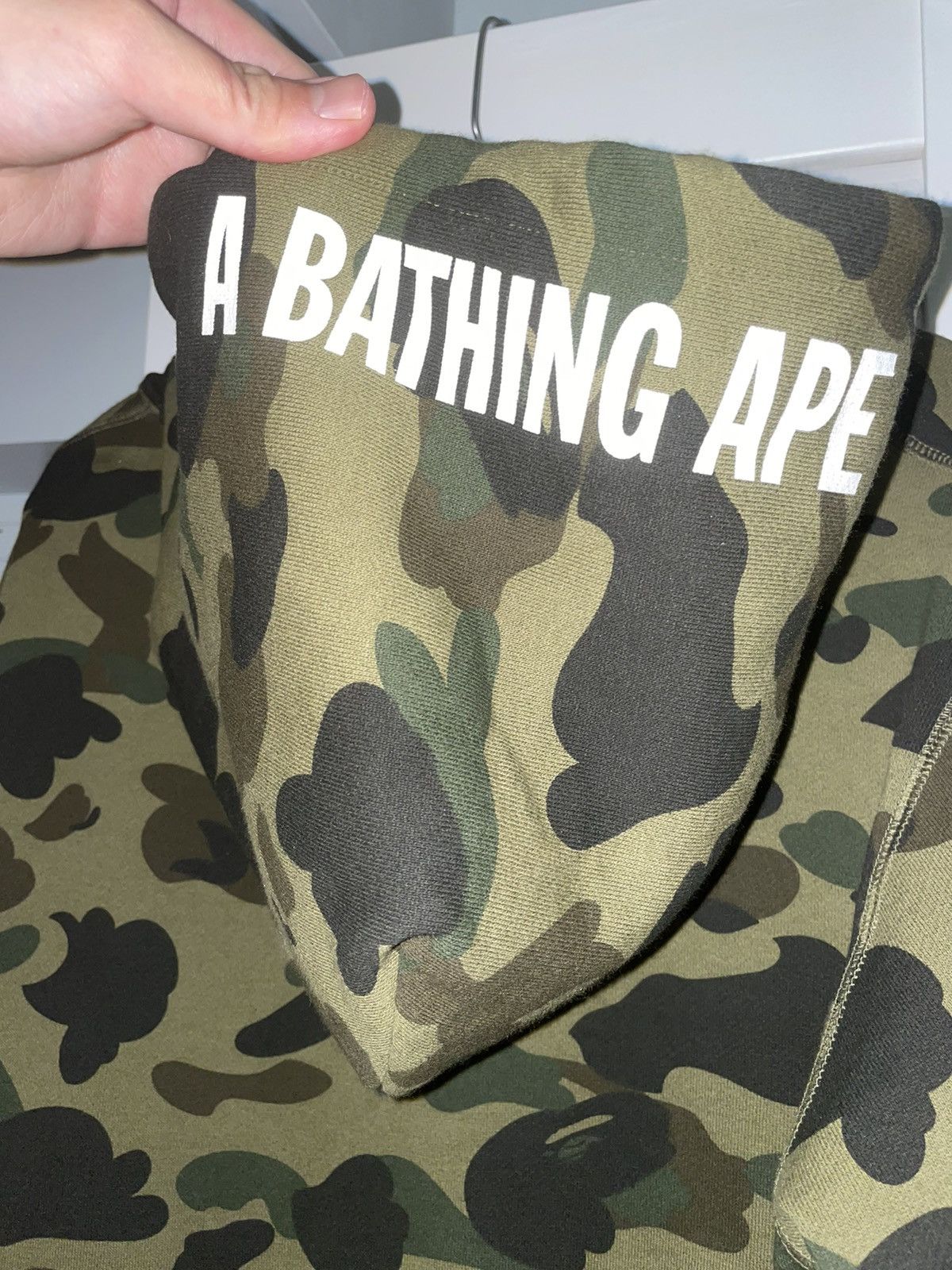 Bape 1st Camo College Pullover Hoodie Size US XL / EU 56 / 4 - 2 Thumbnail