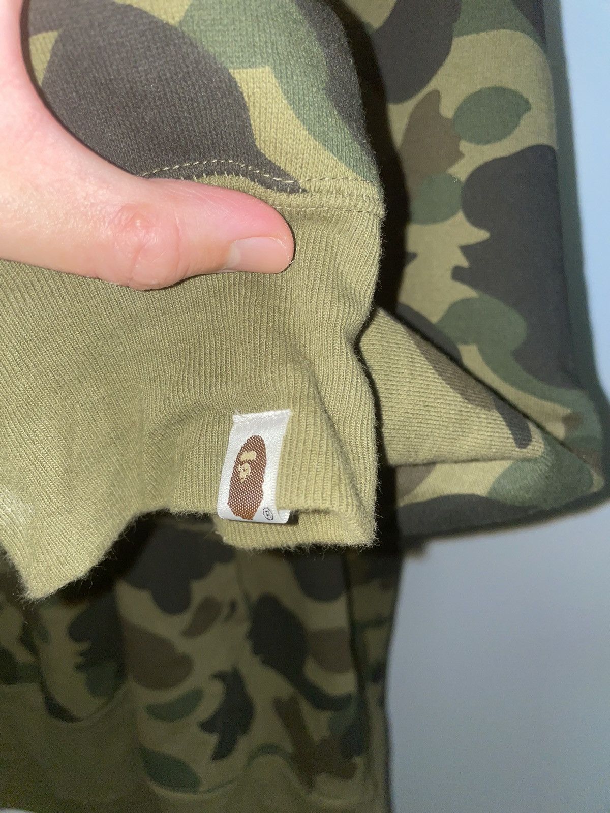 Bape 1st Camo College Pullover Hoodie Size US XL / EU 56 / 4 - 3 Thumbnail