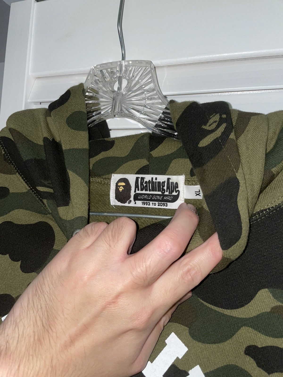 Bape 1st Camo College Pullover Hoodie Size US XL / EU 56 / 4 - 6 Thumbnail