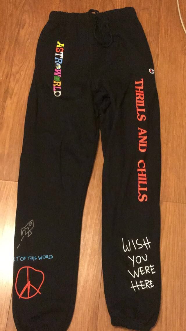 Astroworld sales track pants