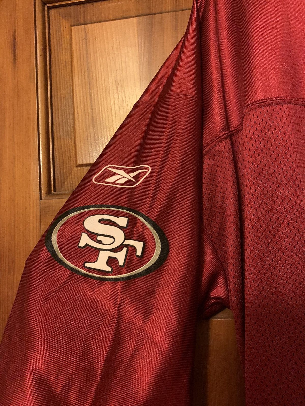 NFL × Vintage *RARE* Vintage Terrell Owens #81 San Francisco 49ers Jersey Size US XL / EU 56 / 4 - 4 Thumbnail