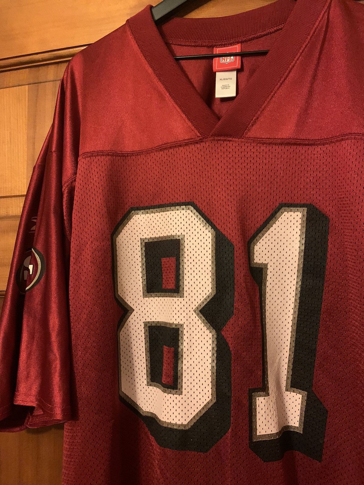 NFL × Vintage *RARE* Vintage Terrell Owens #81 San Francisco 49ers Jersey Size US XL / EU 56 / 4 - 3 Thumbnail