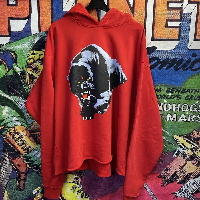 Vlone panther outlet hoodie