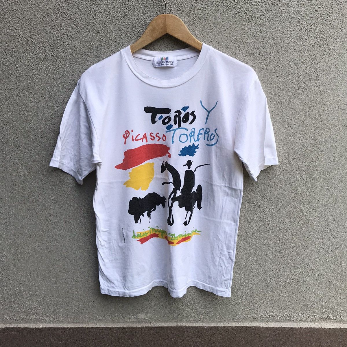 Vintage Vintage PICASSO art tee dali van gogh Size US M / EU 48-50 / 2 - 1 Thumbnail