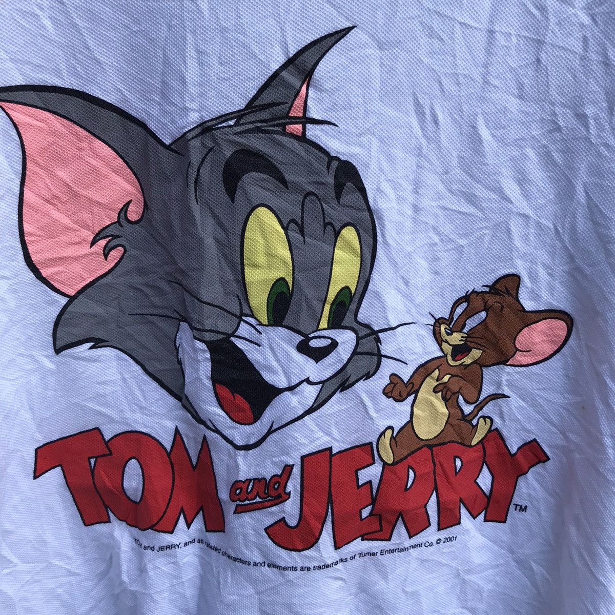 Cartoon Network Vintage TOM & JERRY cartoons tee rare tag Size US M / EU 48-50 / 2 - 3 Thumbnail