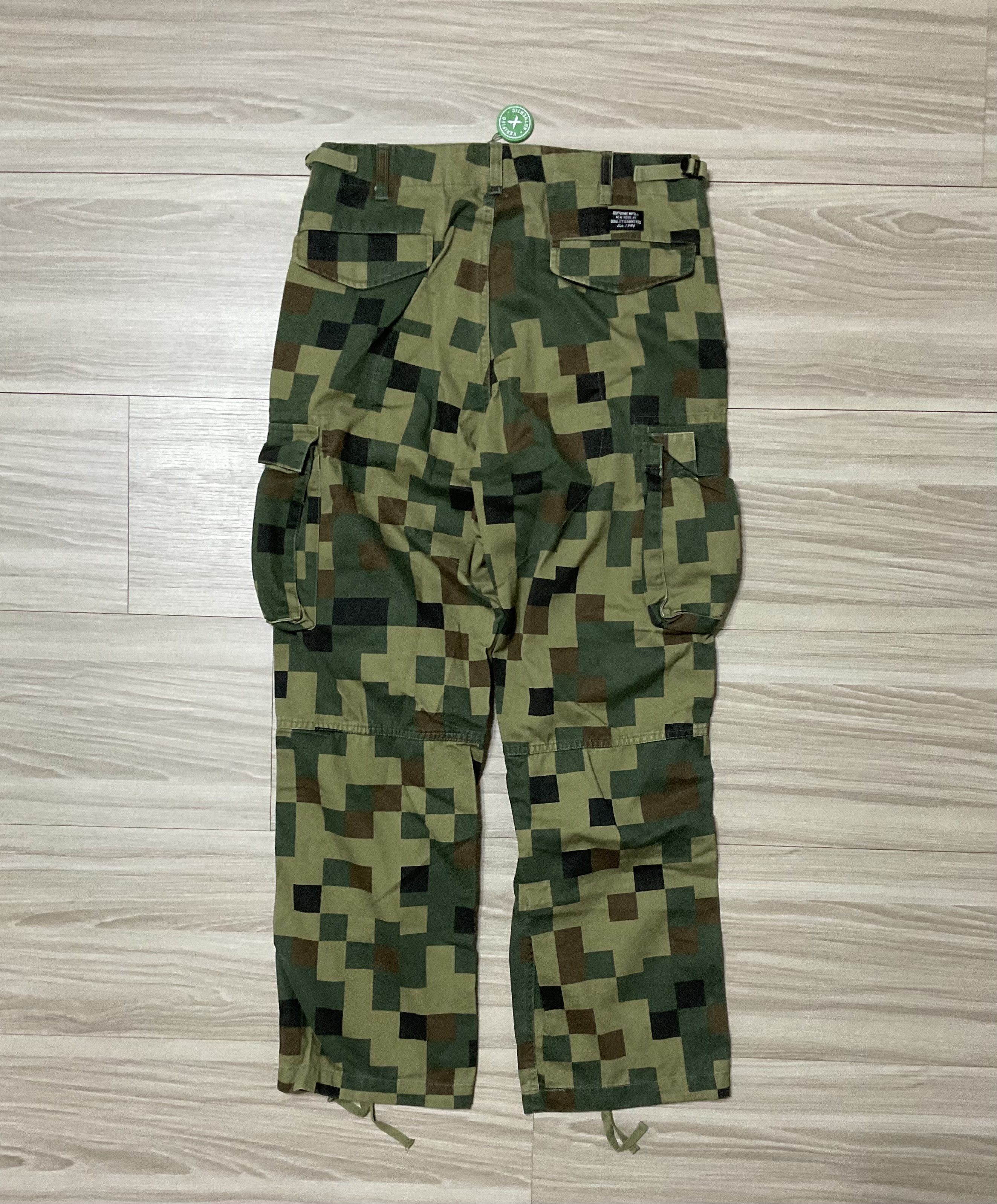 image of Supreme Fw20 Cargo Pant Digi Camo, Men's (Size 30)