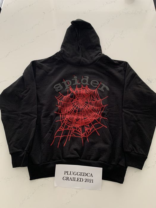 Spider Worldwide Spider Worldwide OG Websuit Hoodie Black | Grailed