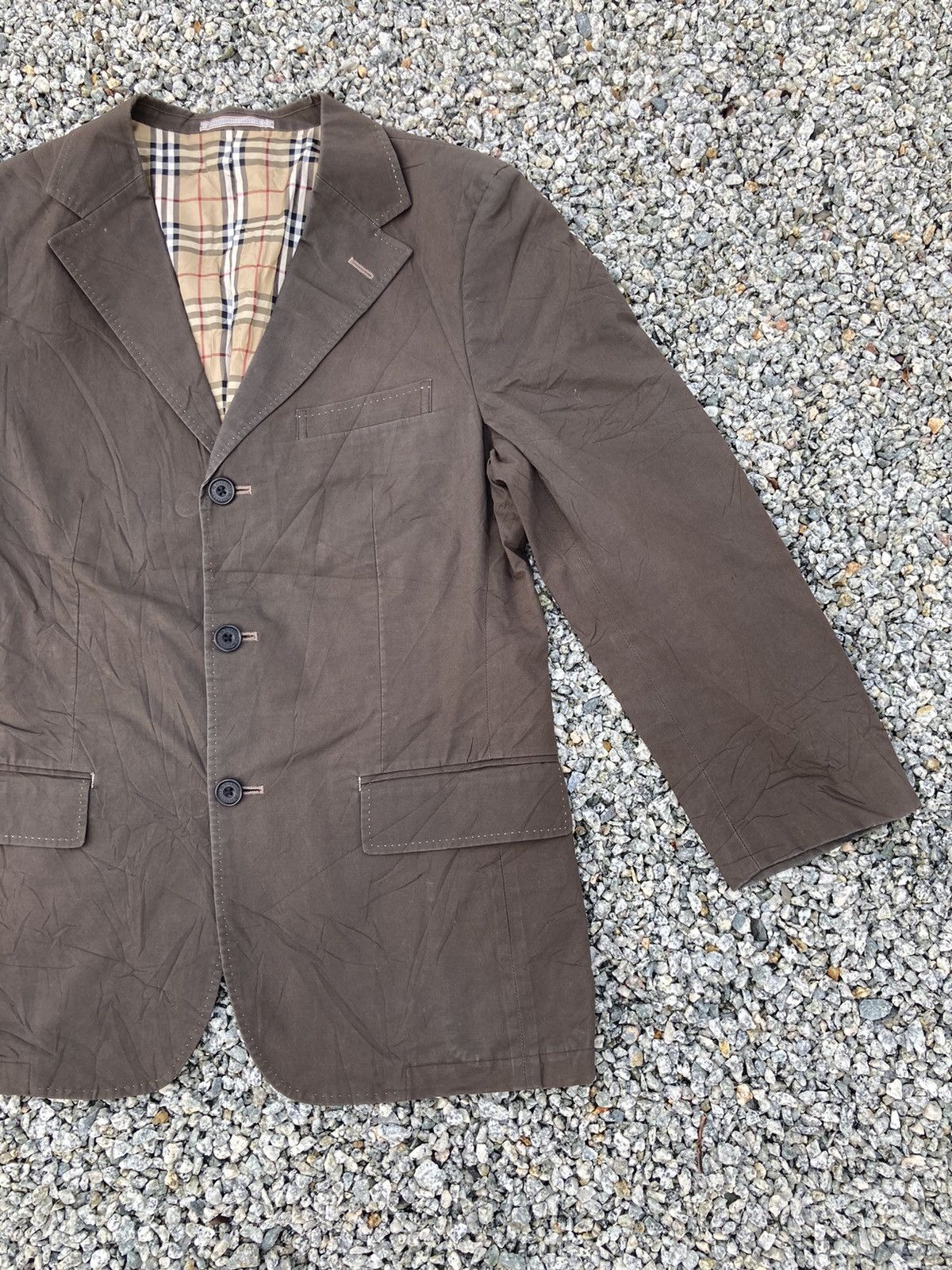 Burberry Burberry London Nova Check Blazer Jacket Size US L / EU 52-54 / 3 - 4 Thumbnail