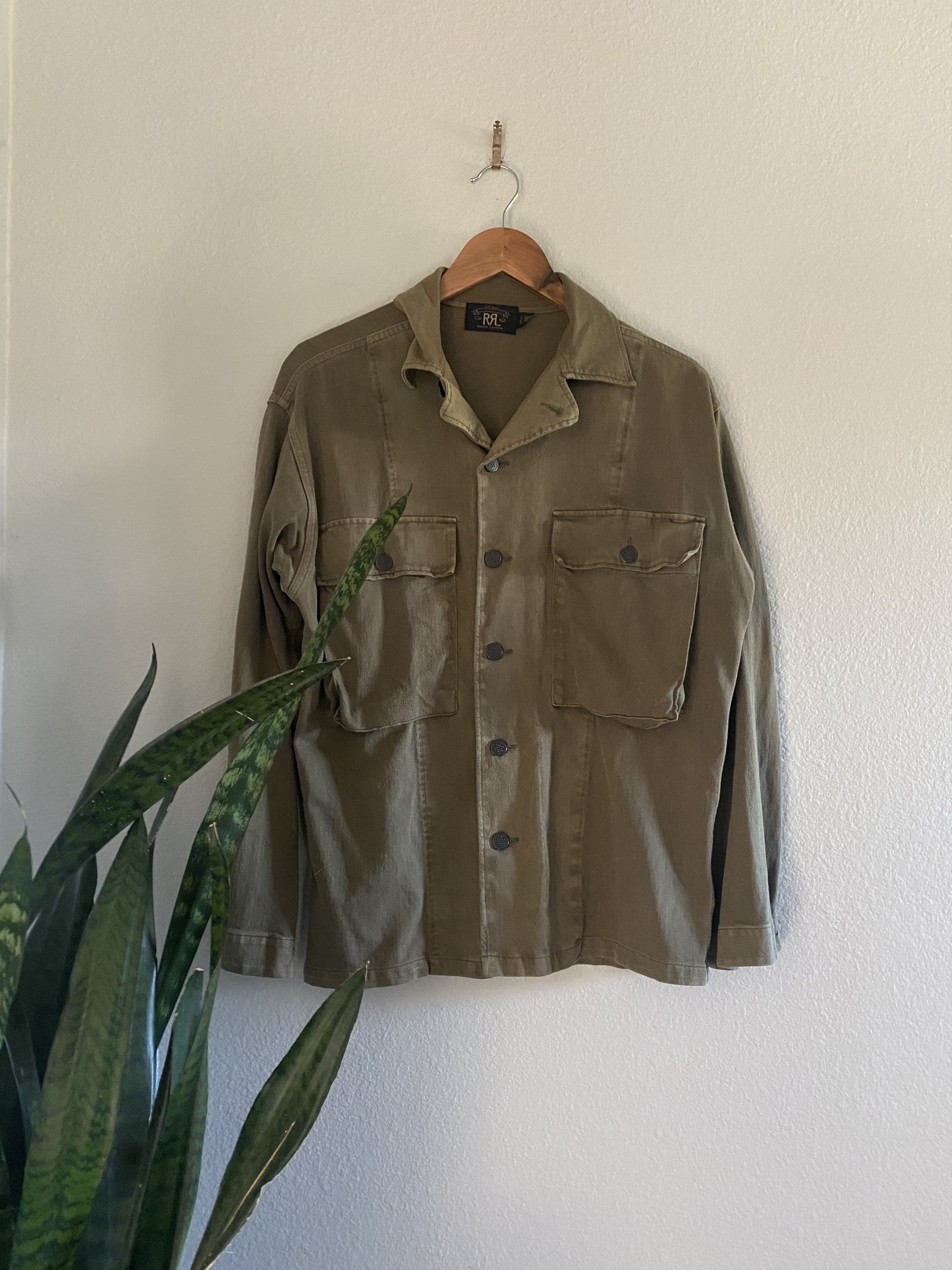 RRL Ralph Lauren RRL HBT WWII Fatigue Jacket | Grailed