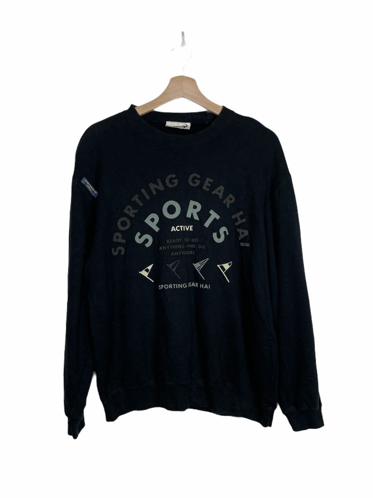 VINTAGE HAI SPORTING GEAR by ISSEY MIYAKE STUDIO SWEATSHIRT