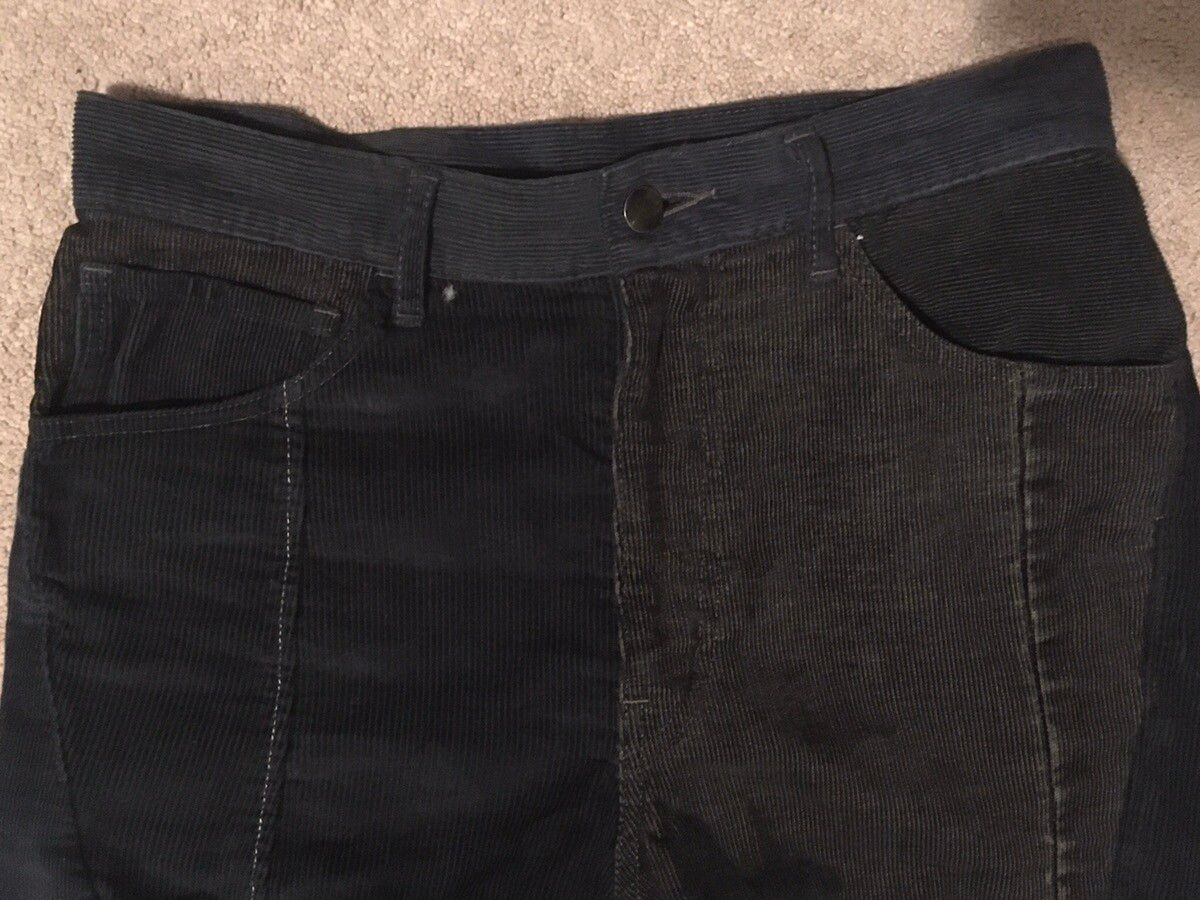 Needles Rebuild Patchwork Corduroy Trousers Size US 29 - 7 Thumbnail