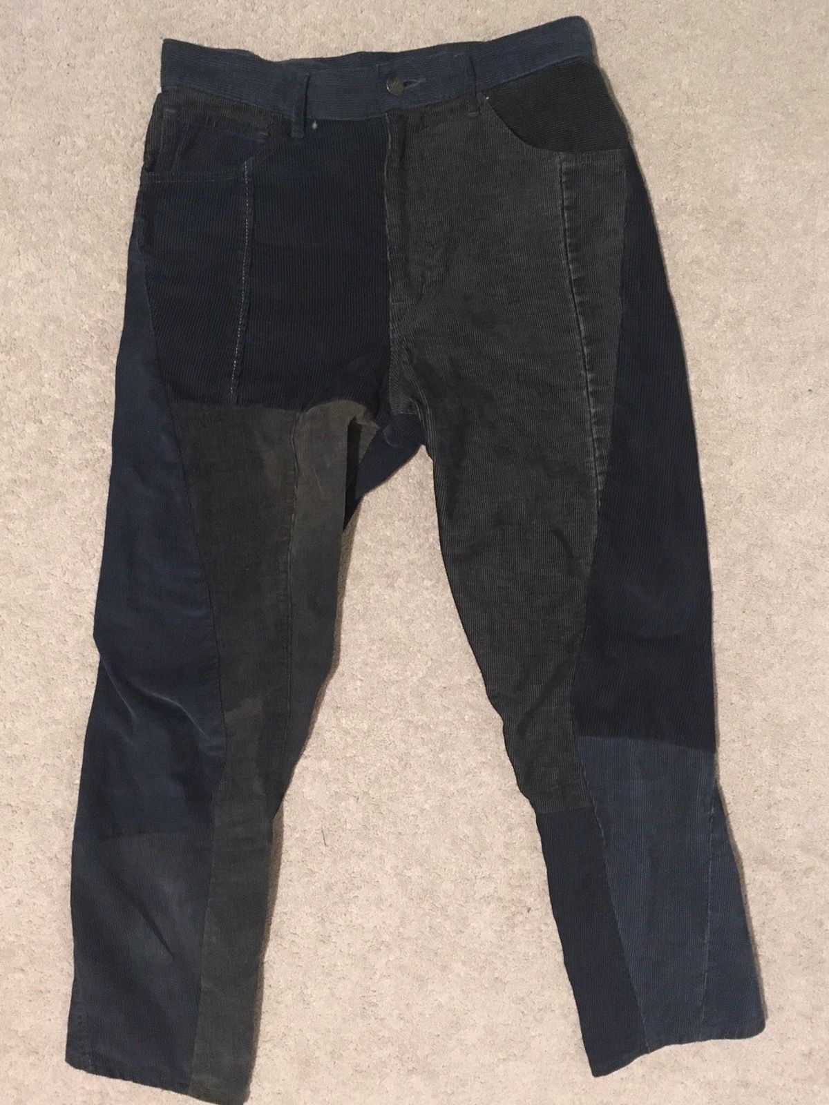 Needles Rebuild Patchwork Corduroy Trousers Size US 29 - 5 Thumbnail