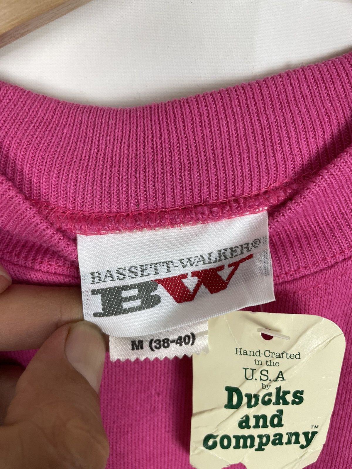 Handmade × Vintage Vintage Ducks & Co Golf Appliqué USA Sweatshirt NOS Size US M / EU 48-50 / 2 - 4 Thumbnail