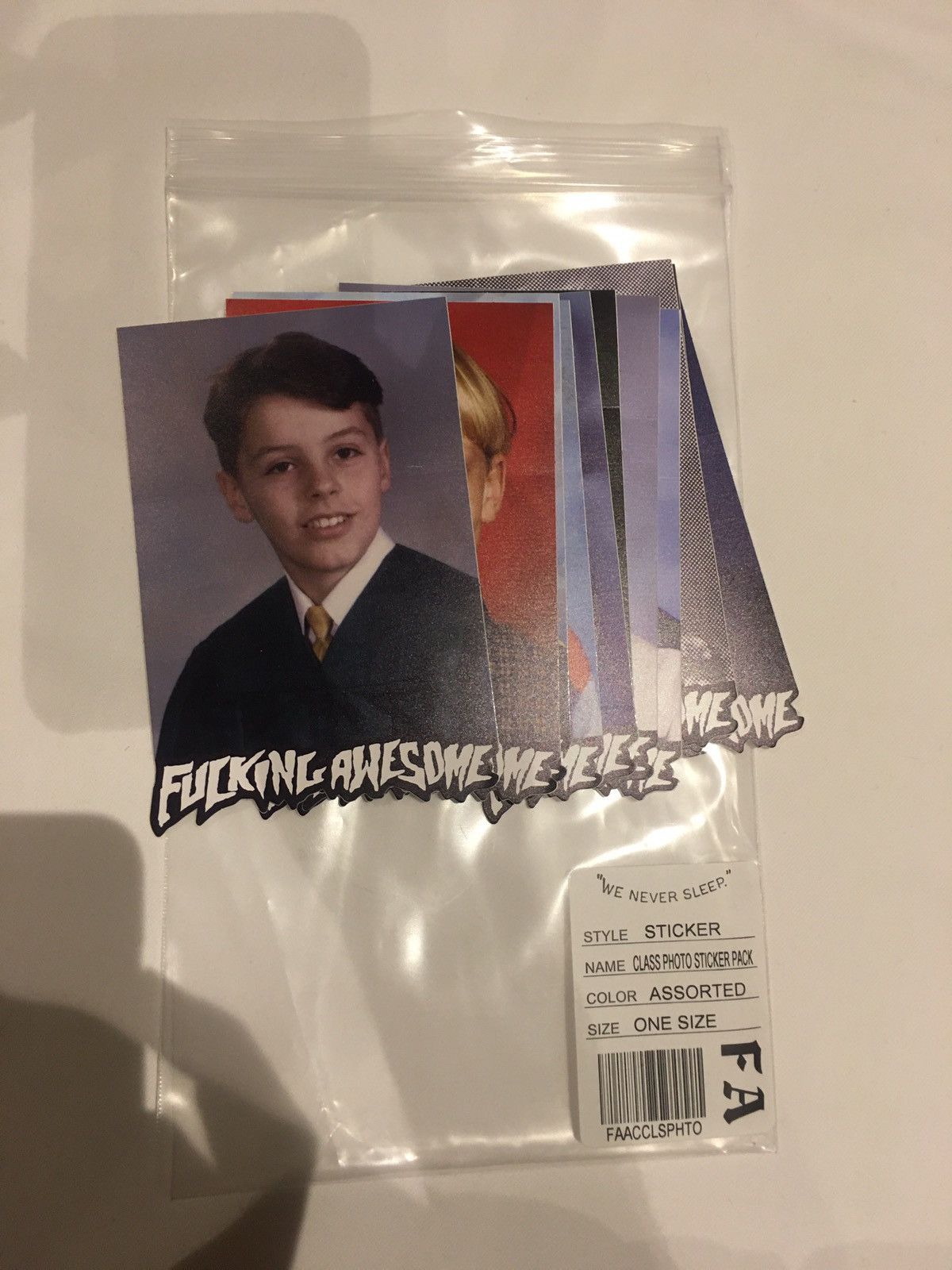 Fucking Awesome Class Photo Sticker Pack Fucking Awesome