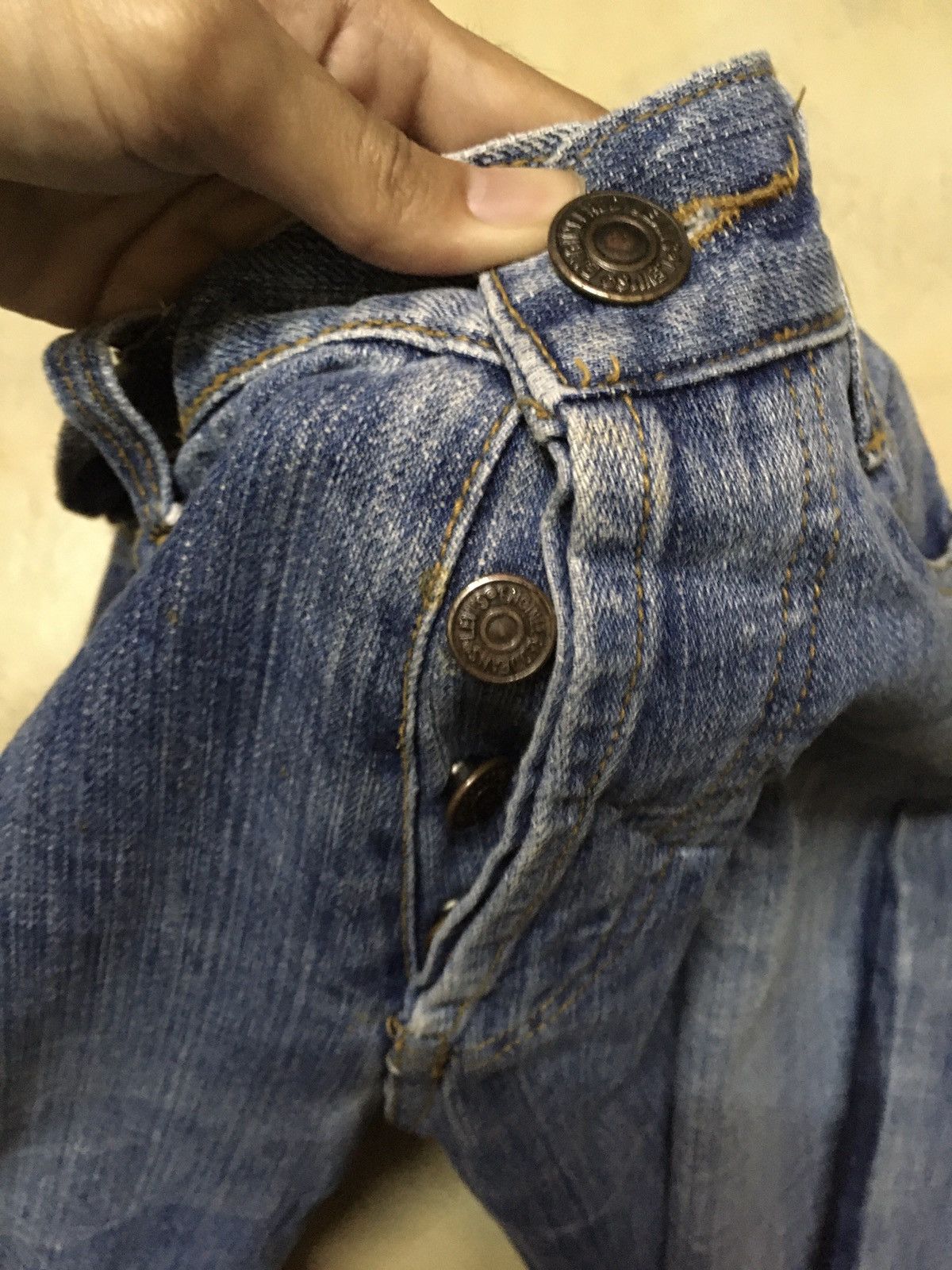 Levi's × Levi's Vintage Clothing Vintage Levis Engineered Lot 501 Big E Selvedge Size US 29 - 6 Thumbnail