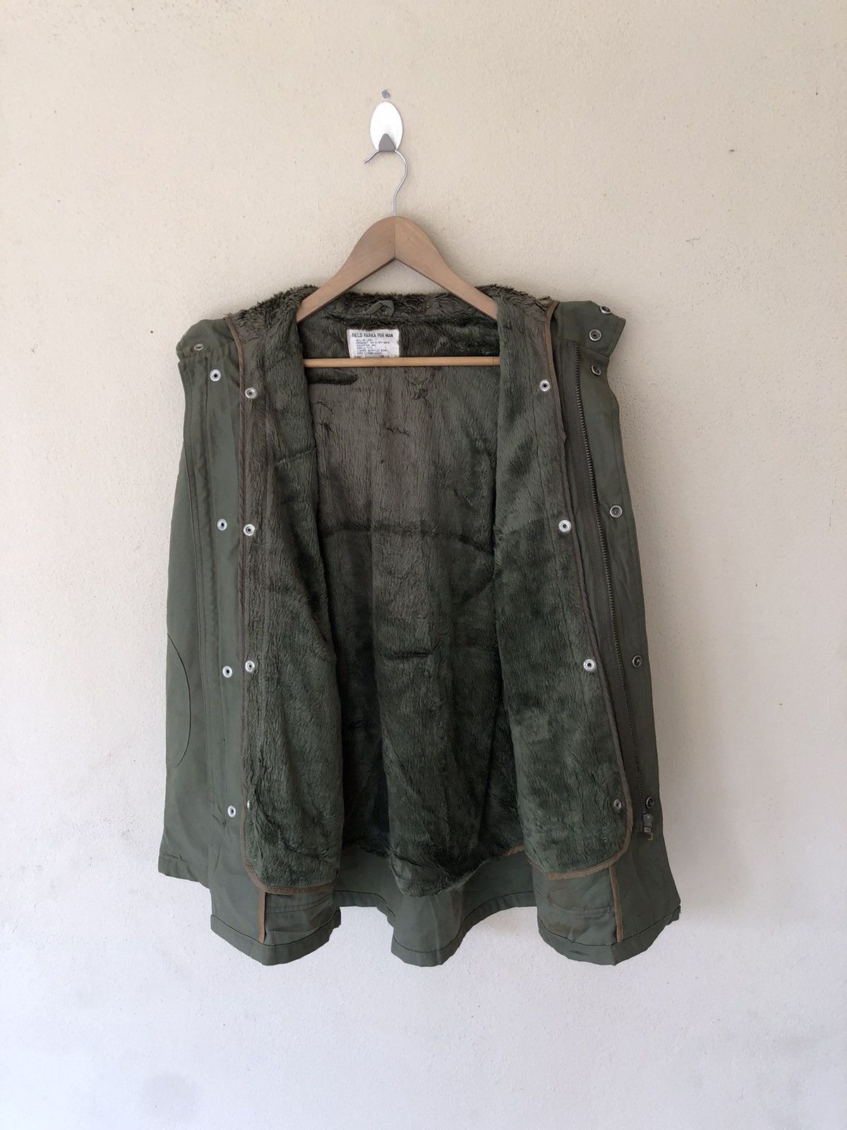 Japanese Brand 🔥HOUSTON FIELD PARKA FOR MAN FAUX FUR LINING Size US M / EU 48-50 / 2 - 9 Thumbnail