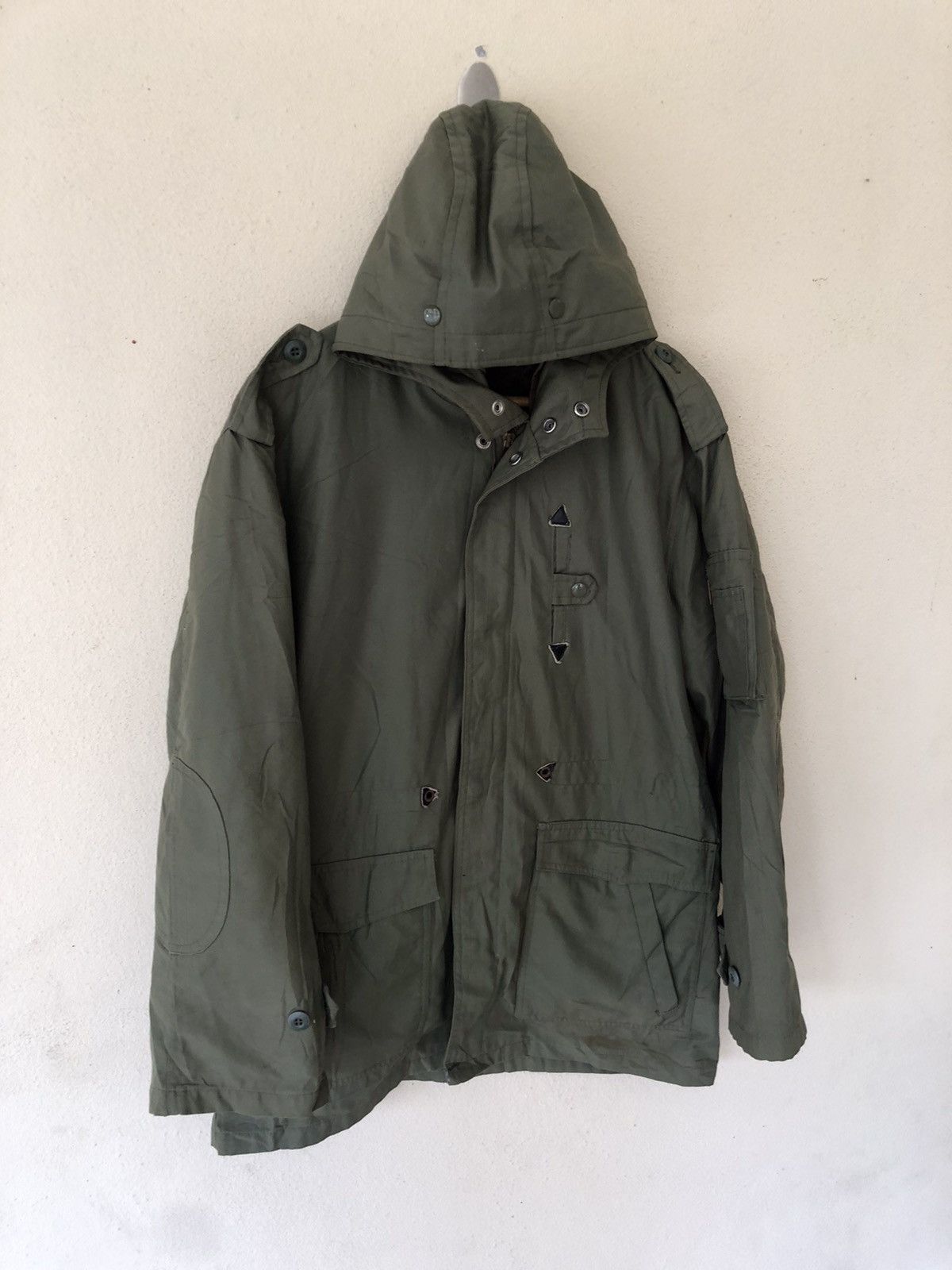 Japanese Brand 🔥HOUSTON FIELD PARKA FOR MAN FAUX FUR LINING Size US M / EU 48-50 / 2 - 4 Thumbnail