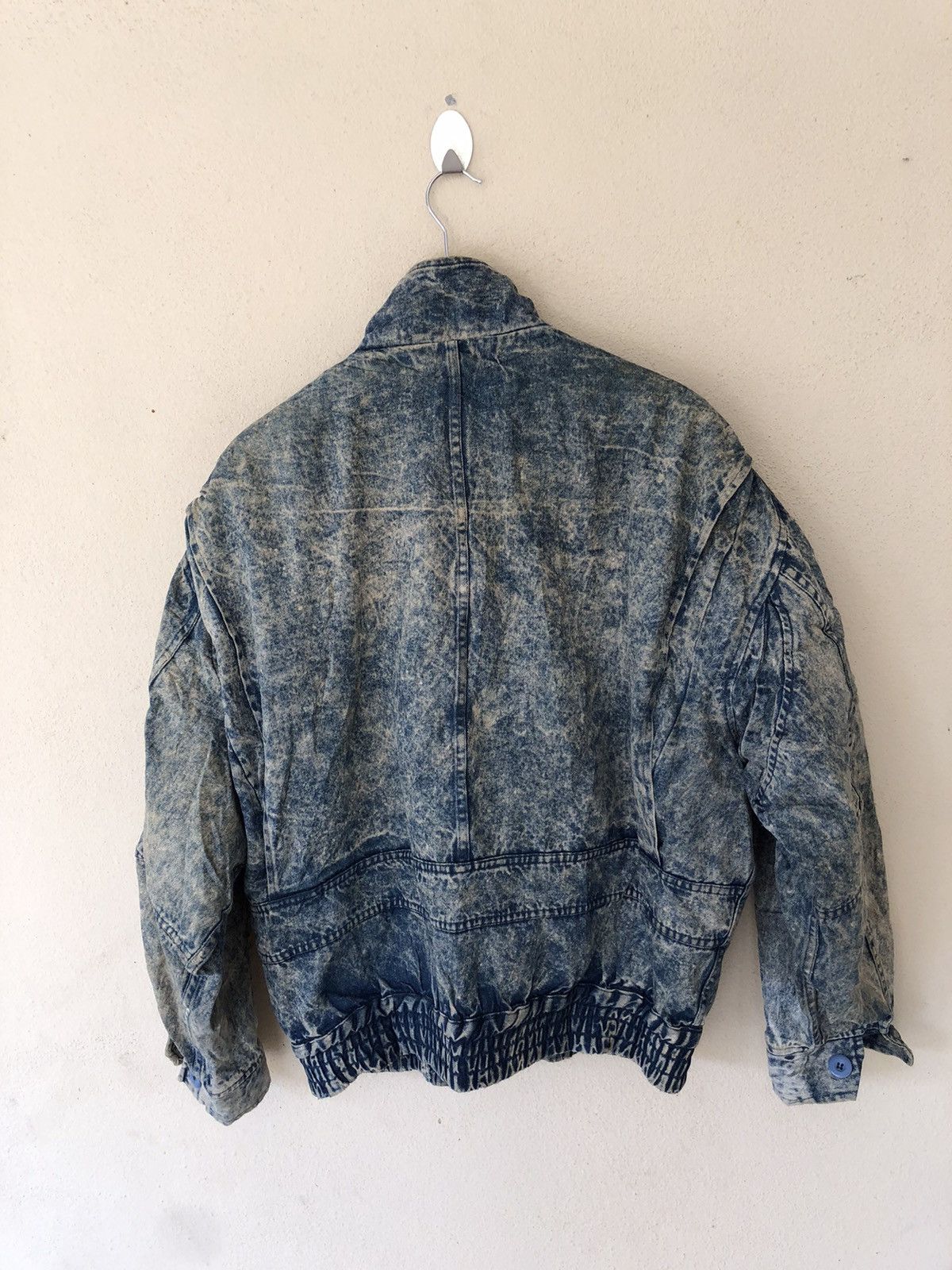 Japanese Brand 🔥RARE CAPITAL SUCCES ACID WASH SHERLING BOMBER JACKET Size US L / EU 52-54 / 3 - 5 Thumbnail