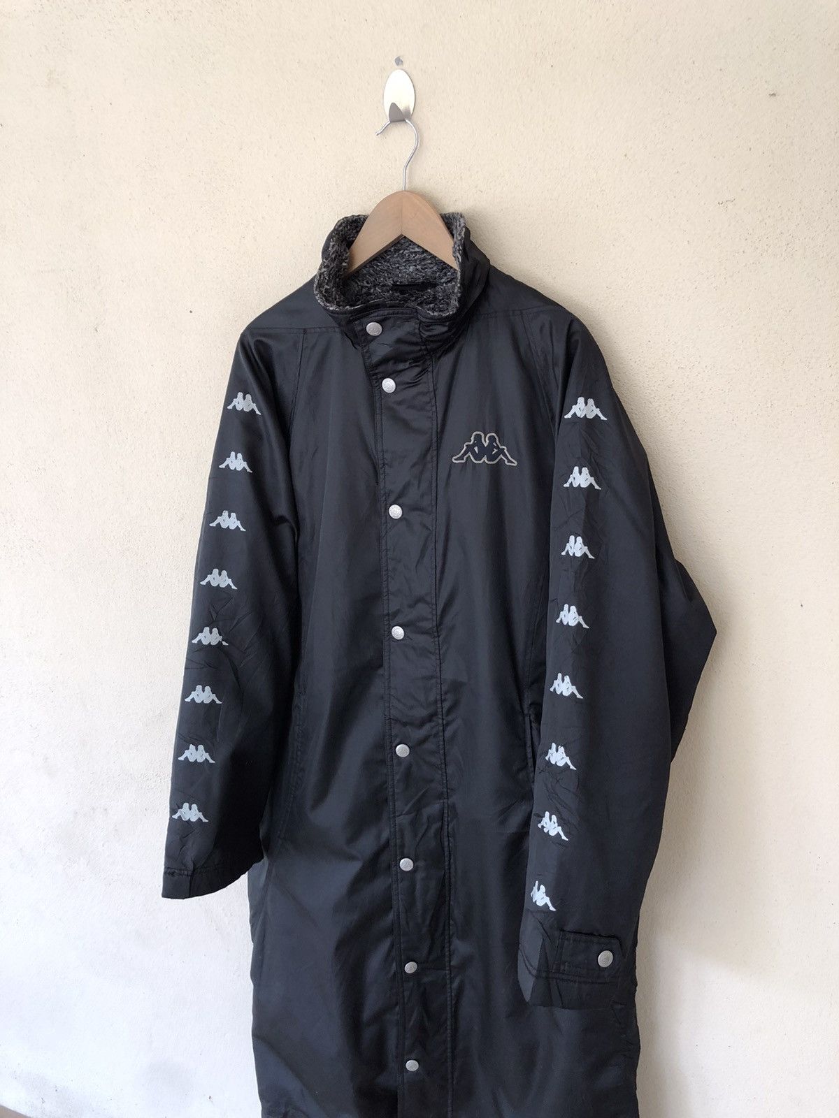 Kappa 🔥90s kappa faux fur lining long jacket Size US M / EU 48-50 / 2 - 4 Thumbnail