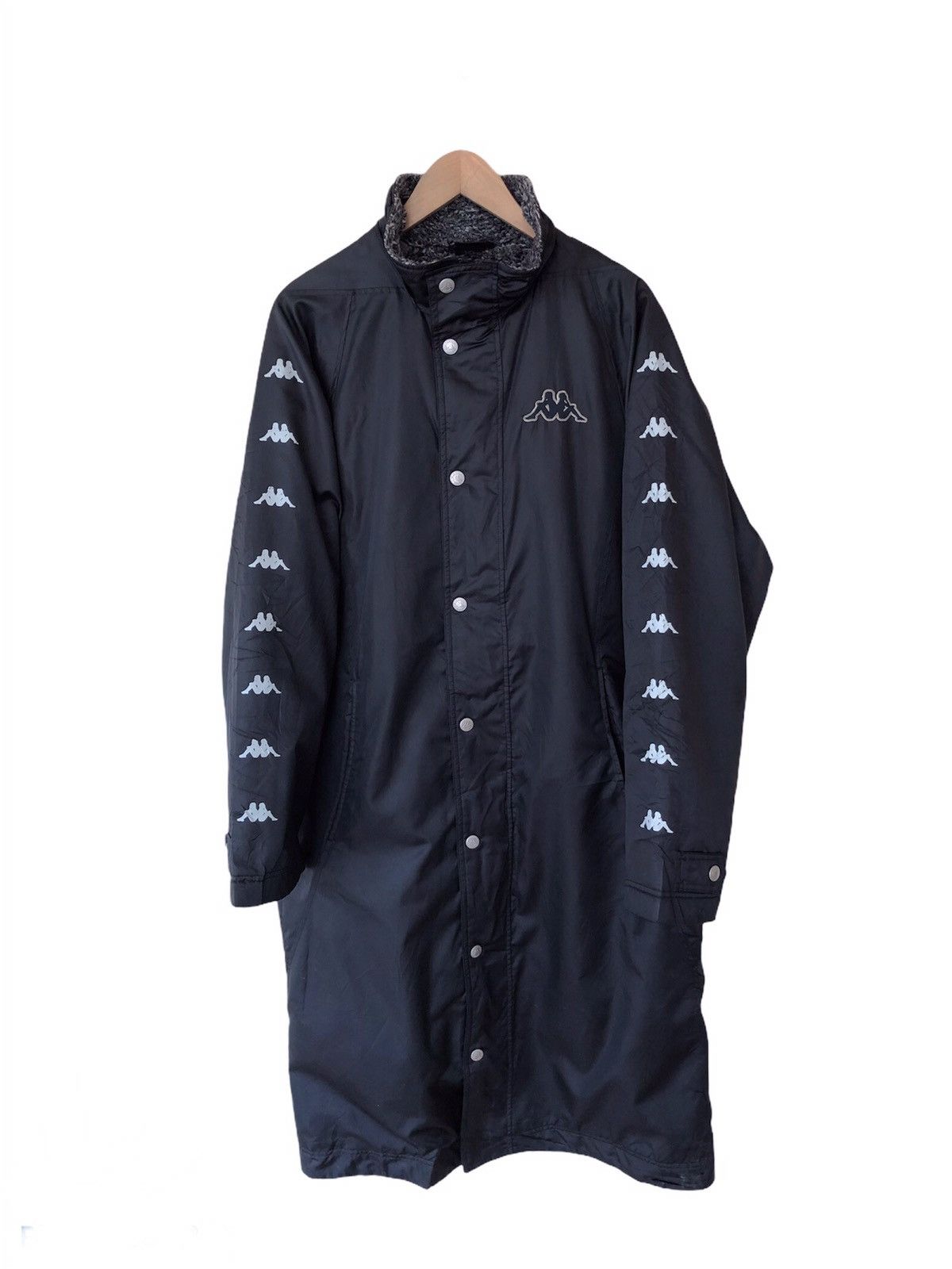 Kappa 🔥90s kappa faux fur lining long jacket Size US M / EU 48-50 / 2 - 2 Thumbnail