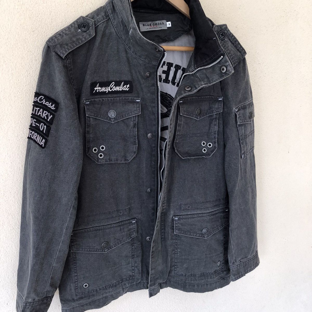 In The Attic 🔥Blue cross in the attic type-01 army combat jacket Size US M / EU 48-50 / 2 - 10 Thumbnail