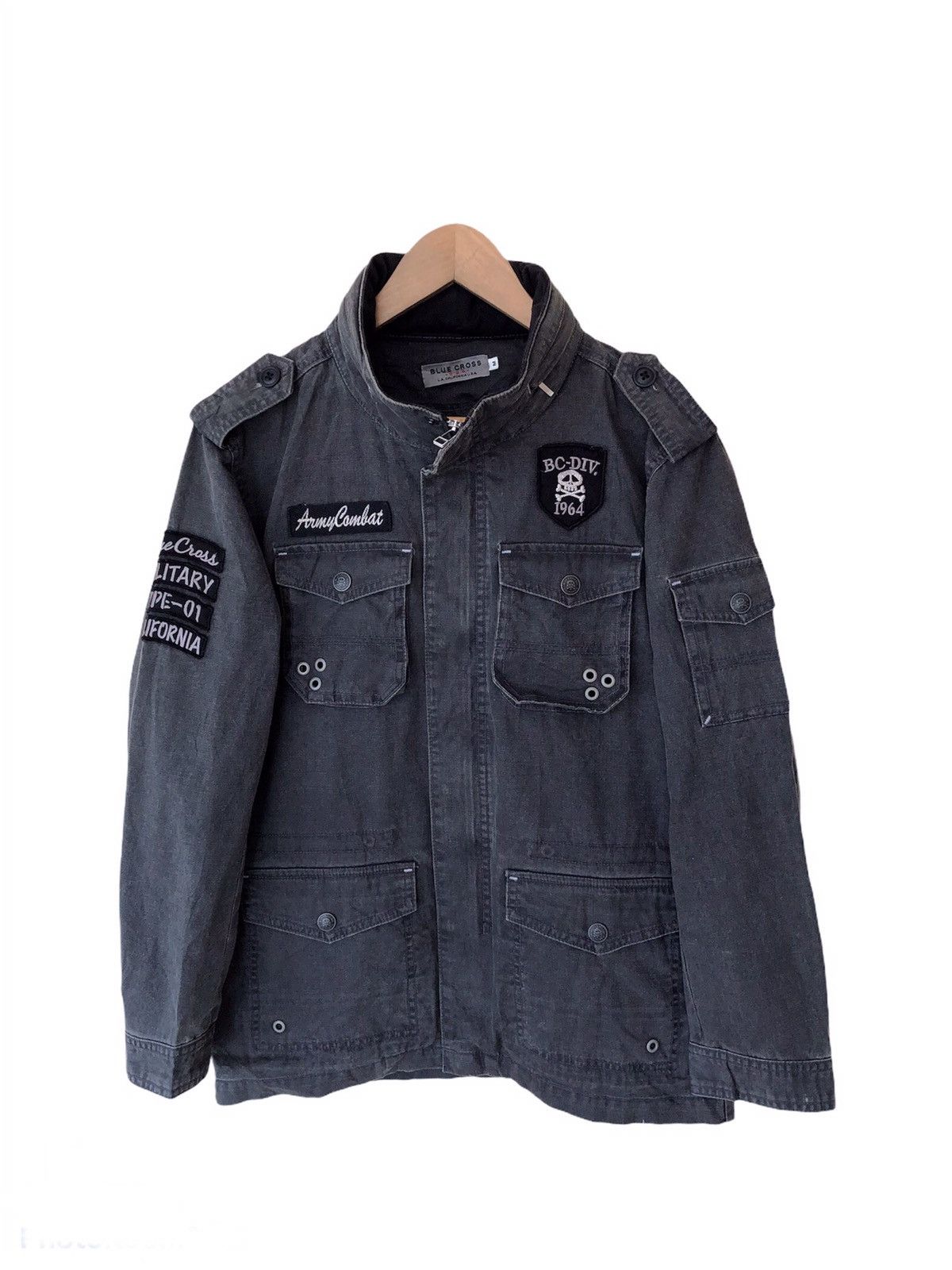 In The Attic 🔥Blue cross in the attic type-01 army combat jacket Size US M / EU 48-50 / 2 - 1 Thumbnail