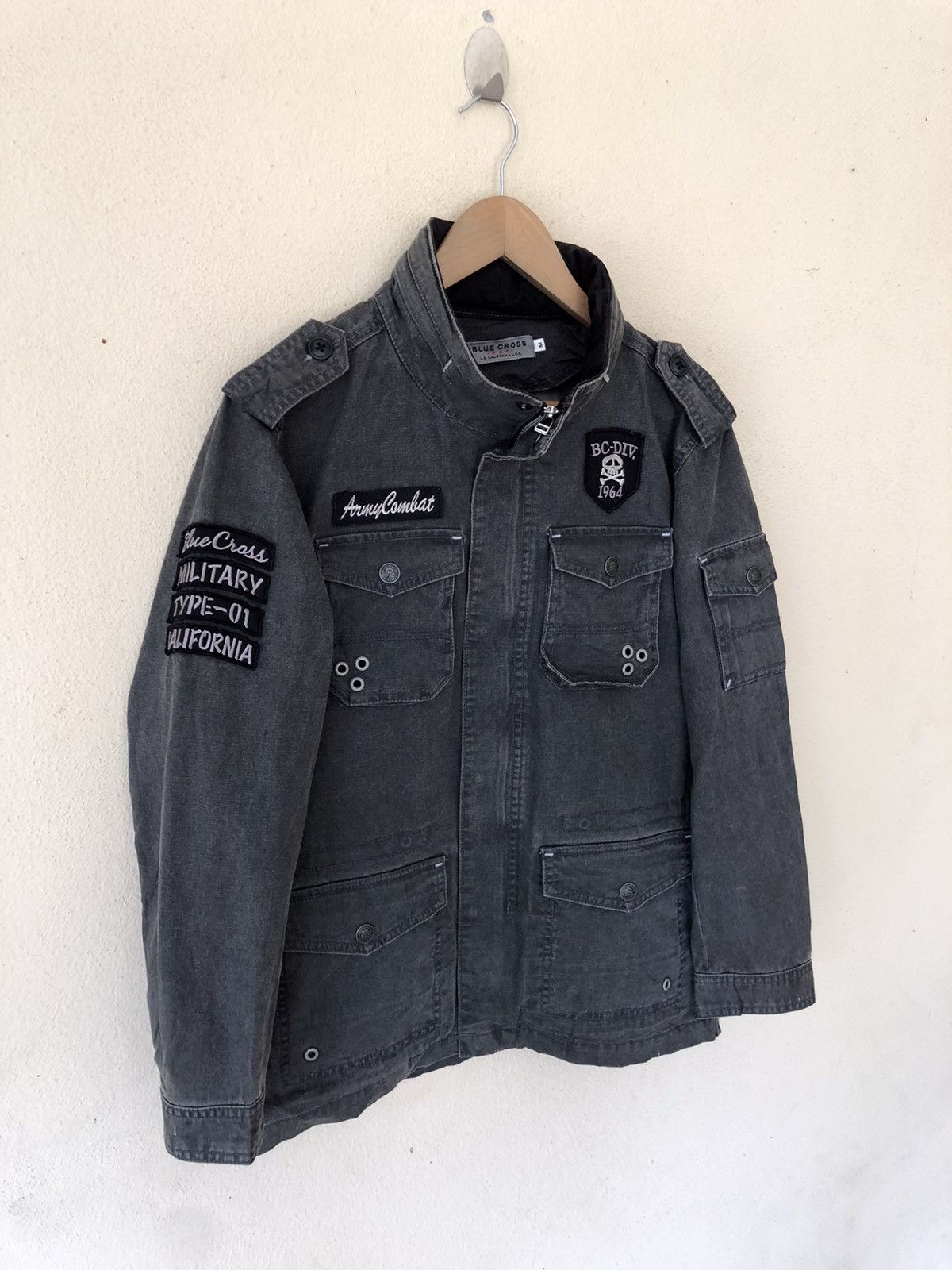 In The Attic 🔥Blue cross in the attic type-01 army combat jacket Size US M / EU 48-50 / 2 - 5 Thumbnail