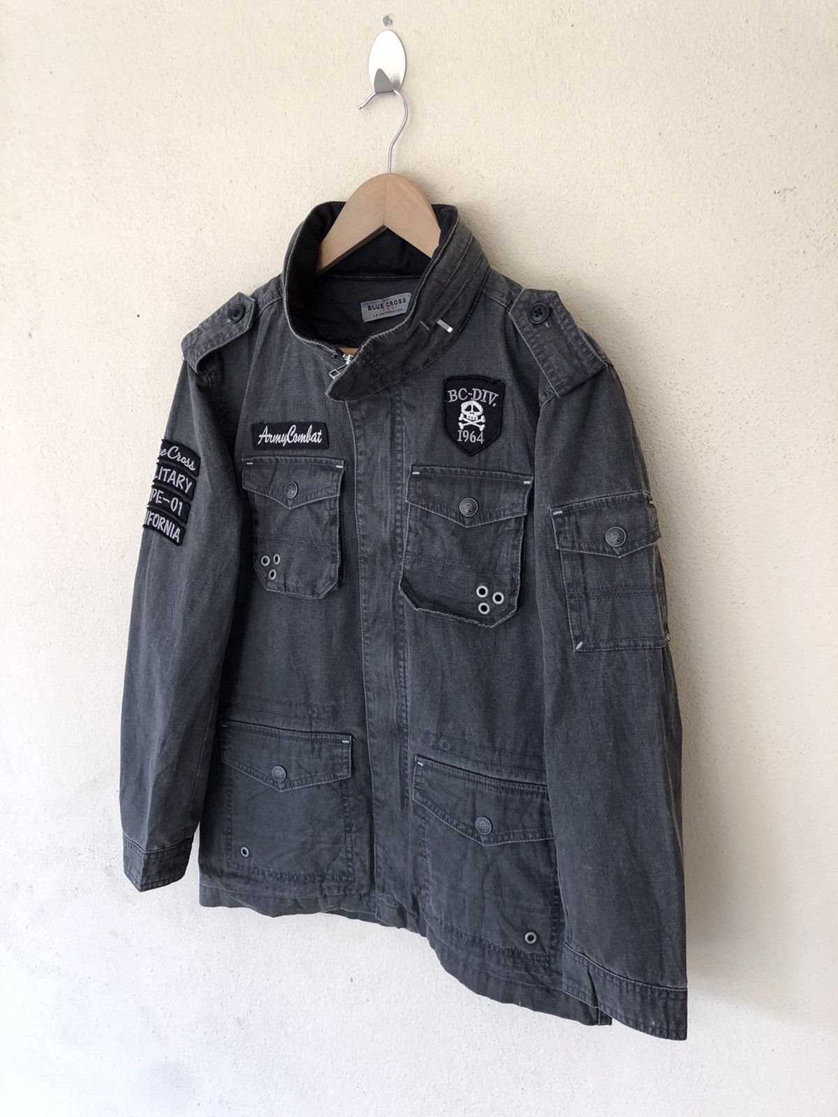 In The Attic 🔥Blue cross in the attic type-01 army combat jacket Size US M / EU 48-50 / 2 - 4 Thumbnail