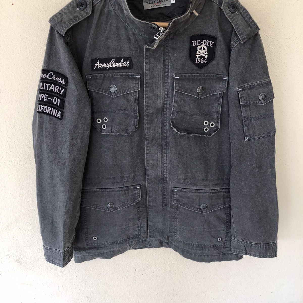 In The Attic 🔥Blue cross in the attic type-01 army combat jacket Size US M / EU 48-50 / 2 - 7 Thumbnail