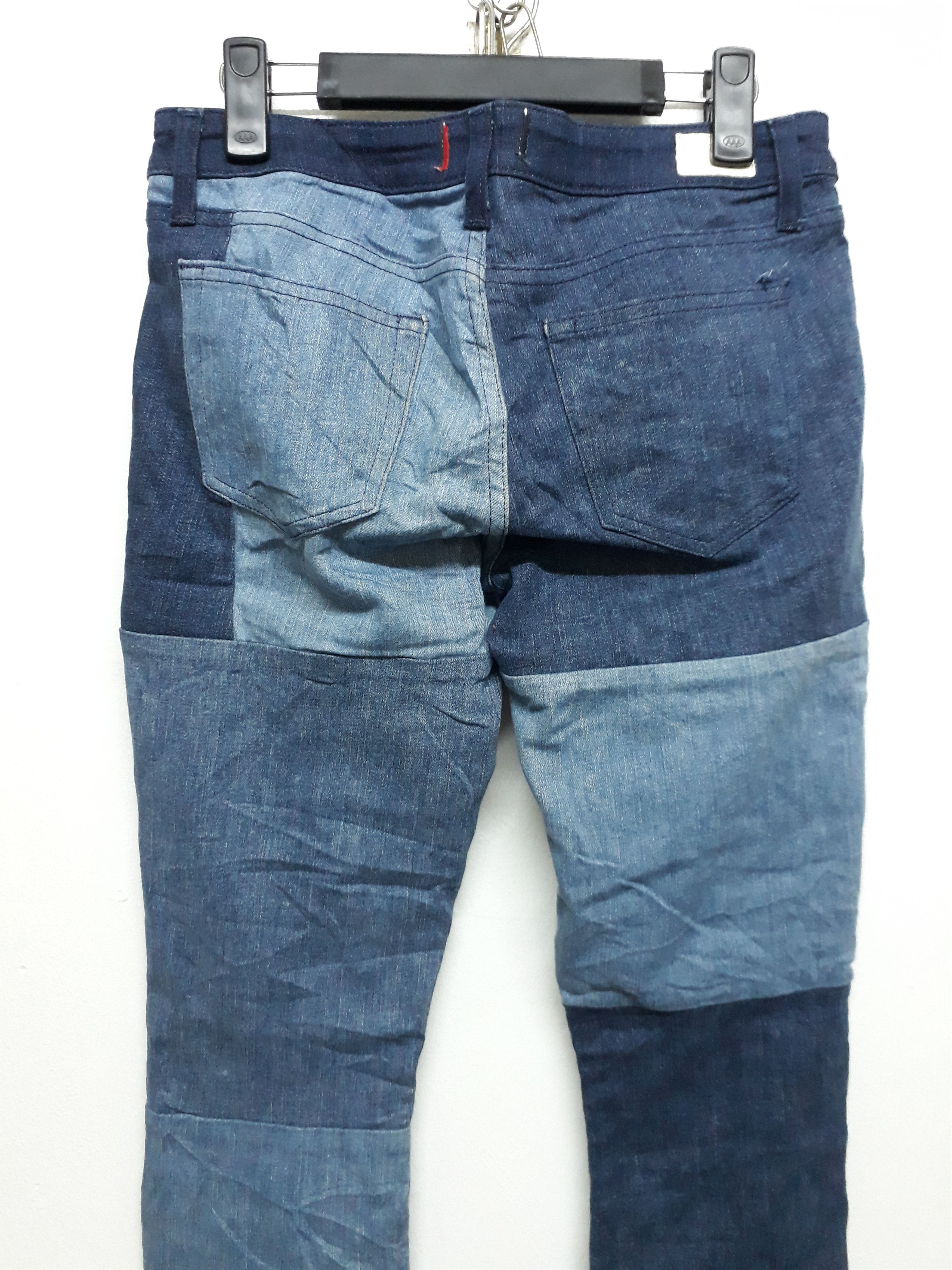 Tommy Hilfiger 💥TOMMY HILFIGER Patchwork Designer Denim Pants Size US 31 - 8 Thumbnail